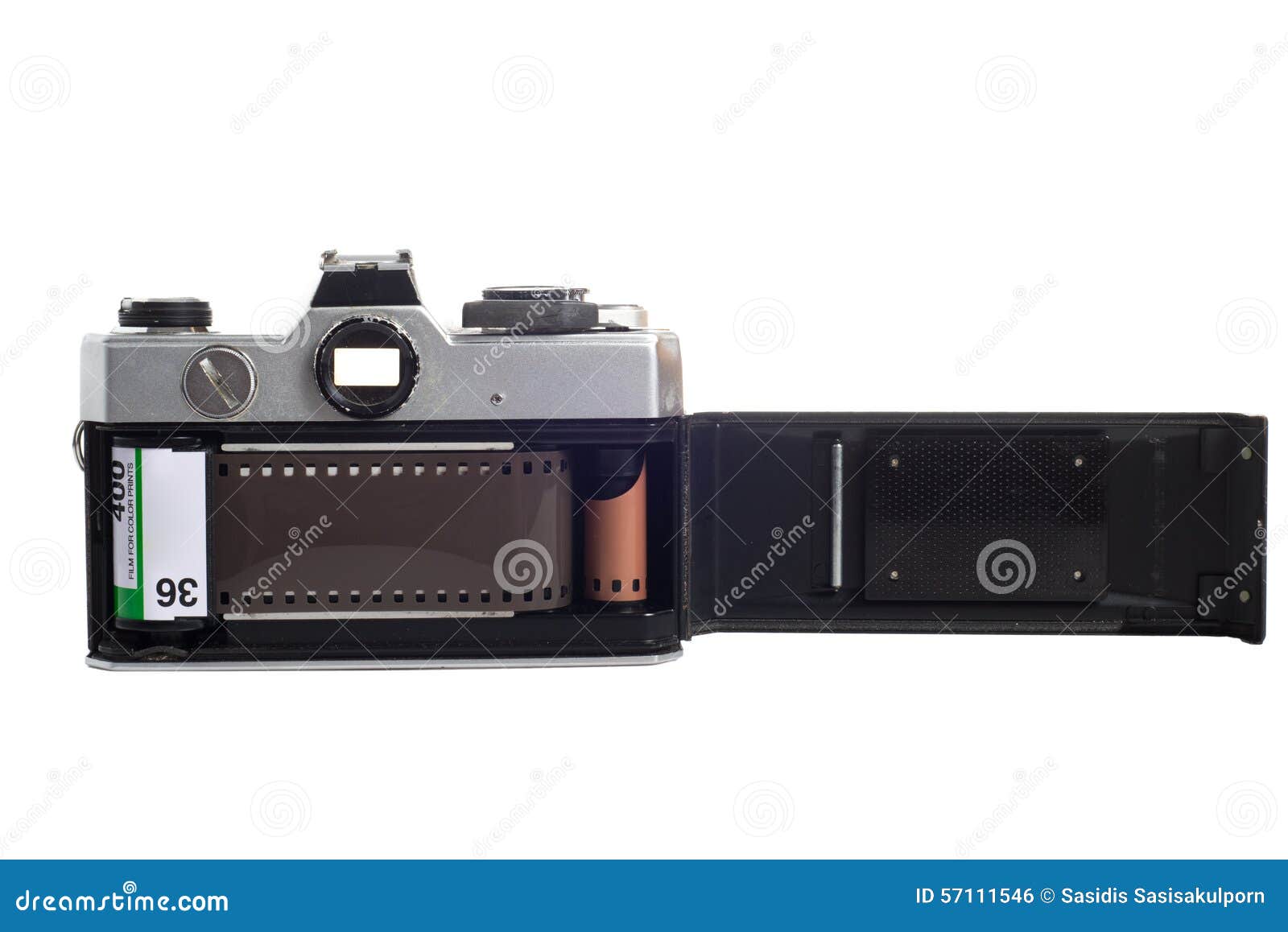 SLR Camera with Film Loaded Stock Photo Image of manual, unexposed 57111546