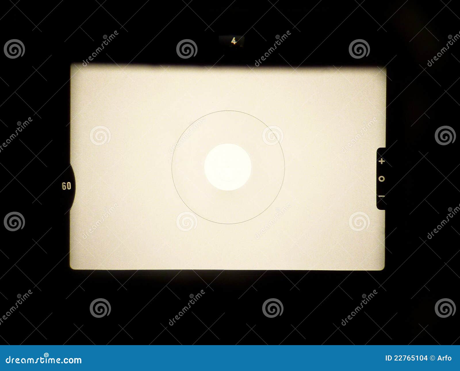 SLR viewfinder stock photo. Image of white, black, aperture 22765104
