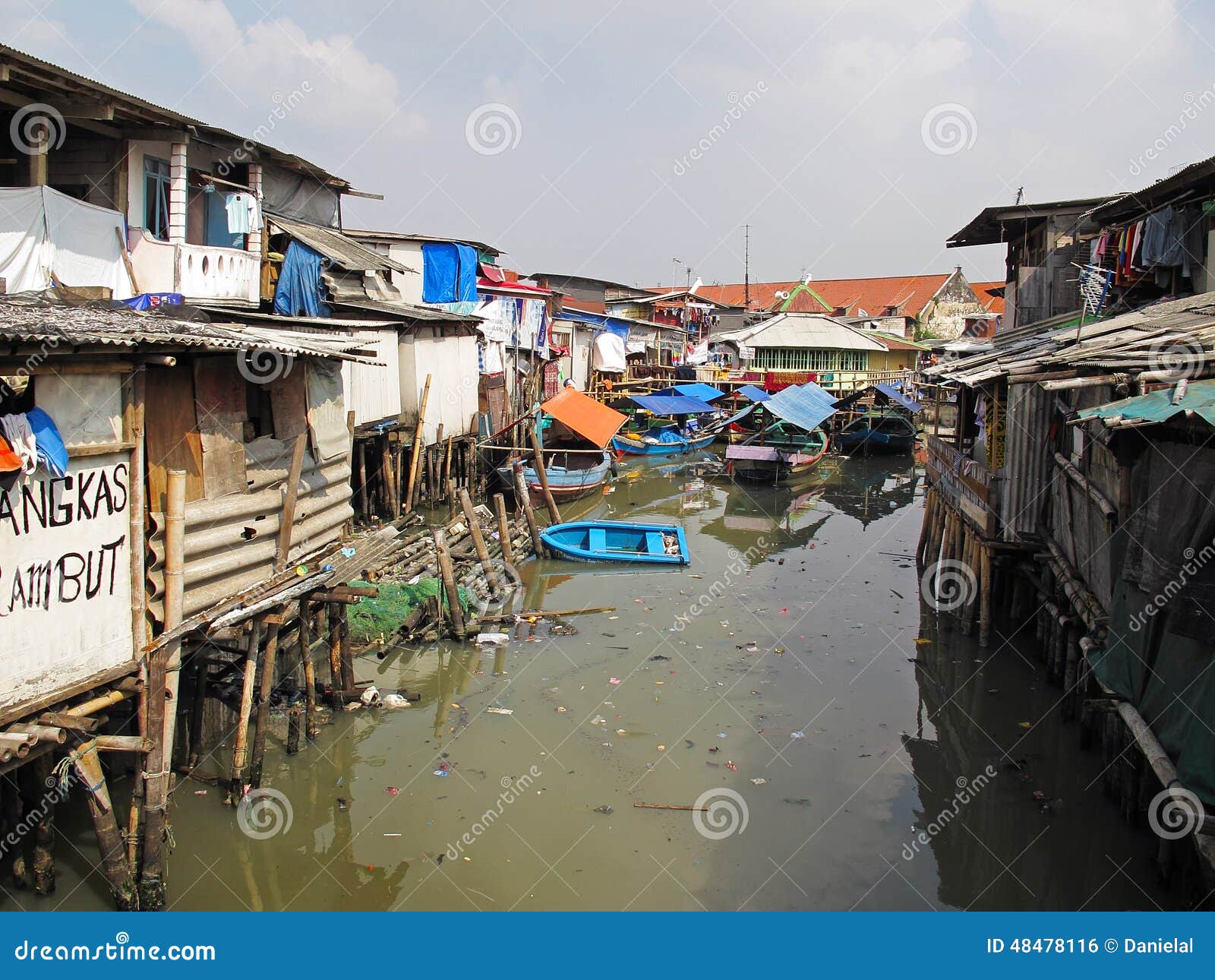 Jakarta Indonesia Slums