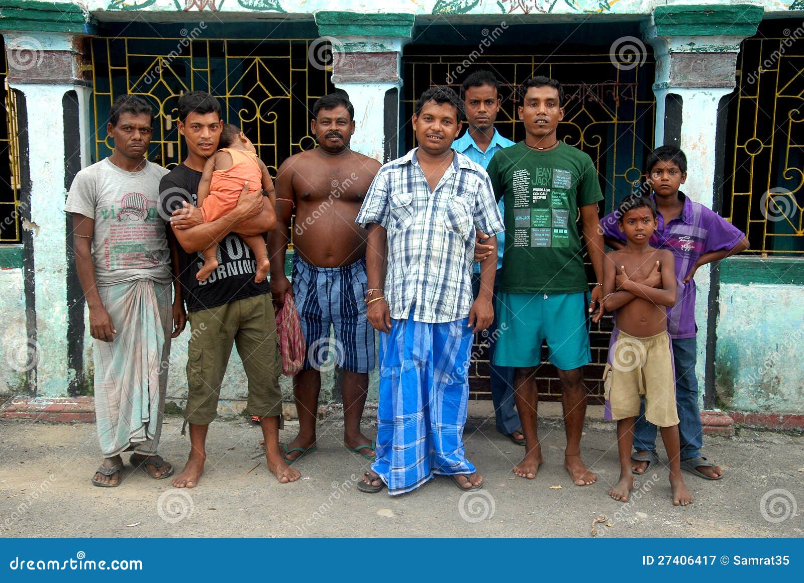 Slum Dwellers of KolkataIndia Editorial Photography Image of group
