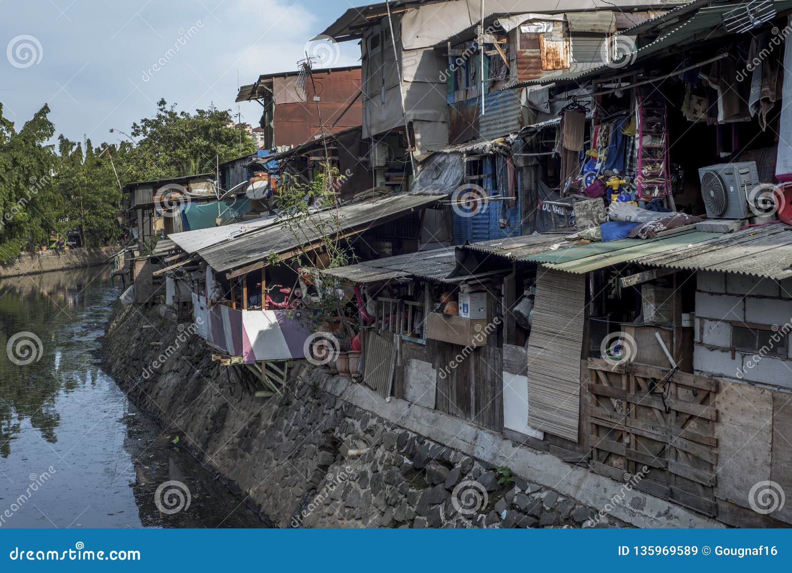 Jakarta Indonesia Slums