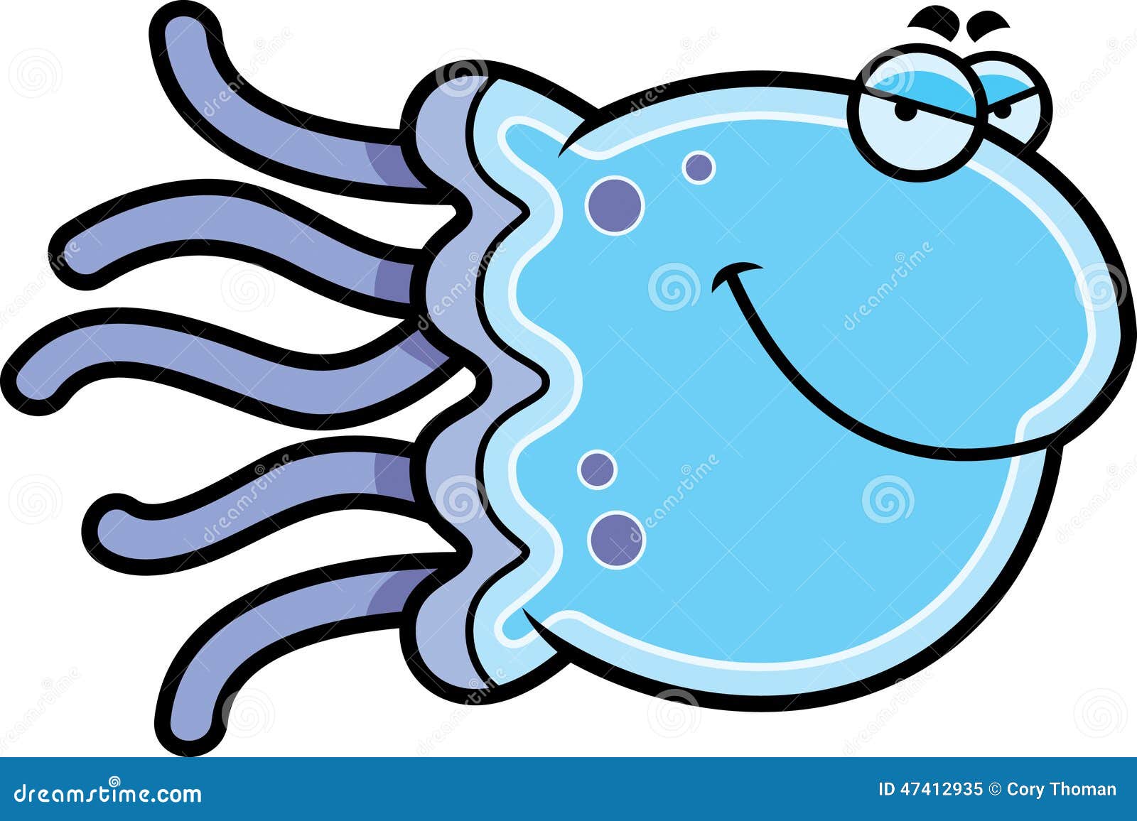 cartoon jellyfish clipart - photo #44