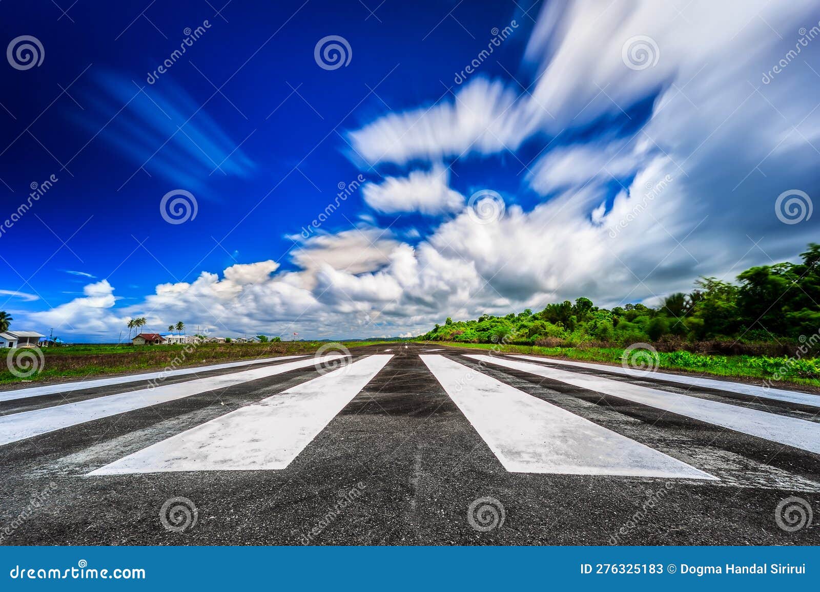small airport runway