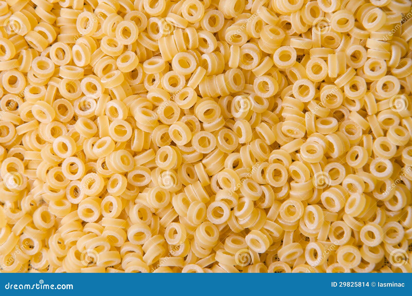 Anellini pasta rings stock photo. Image of table, traditional 29825814