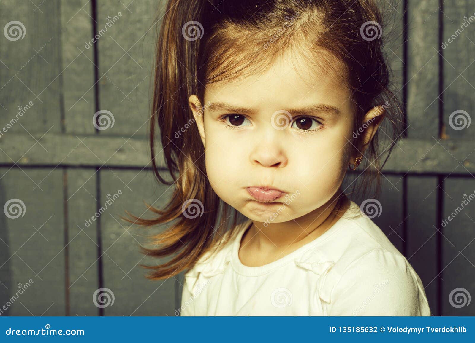 Small baby girl stock photo. Image of pretty, cute, closeup ...