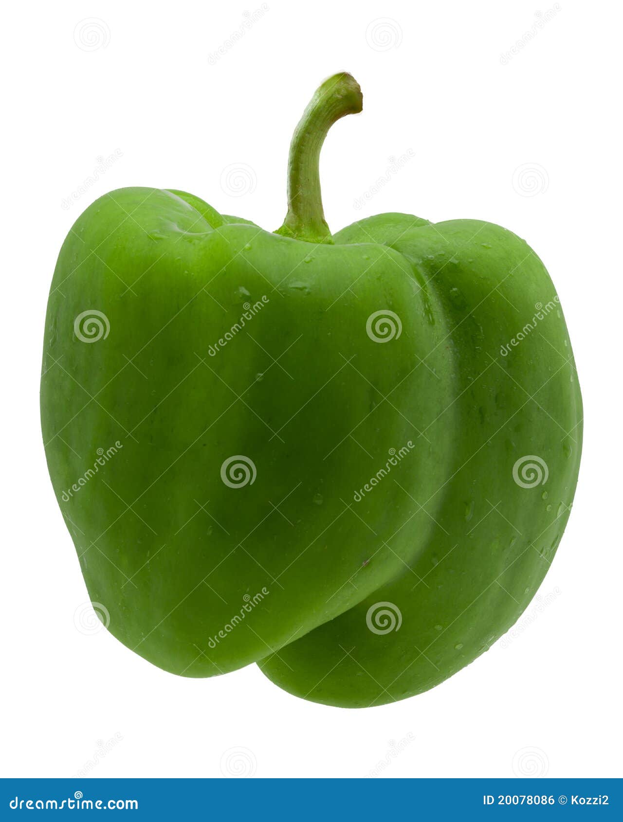 Small Bell Pepper stock photo. Image of green, organic 20078086