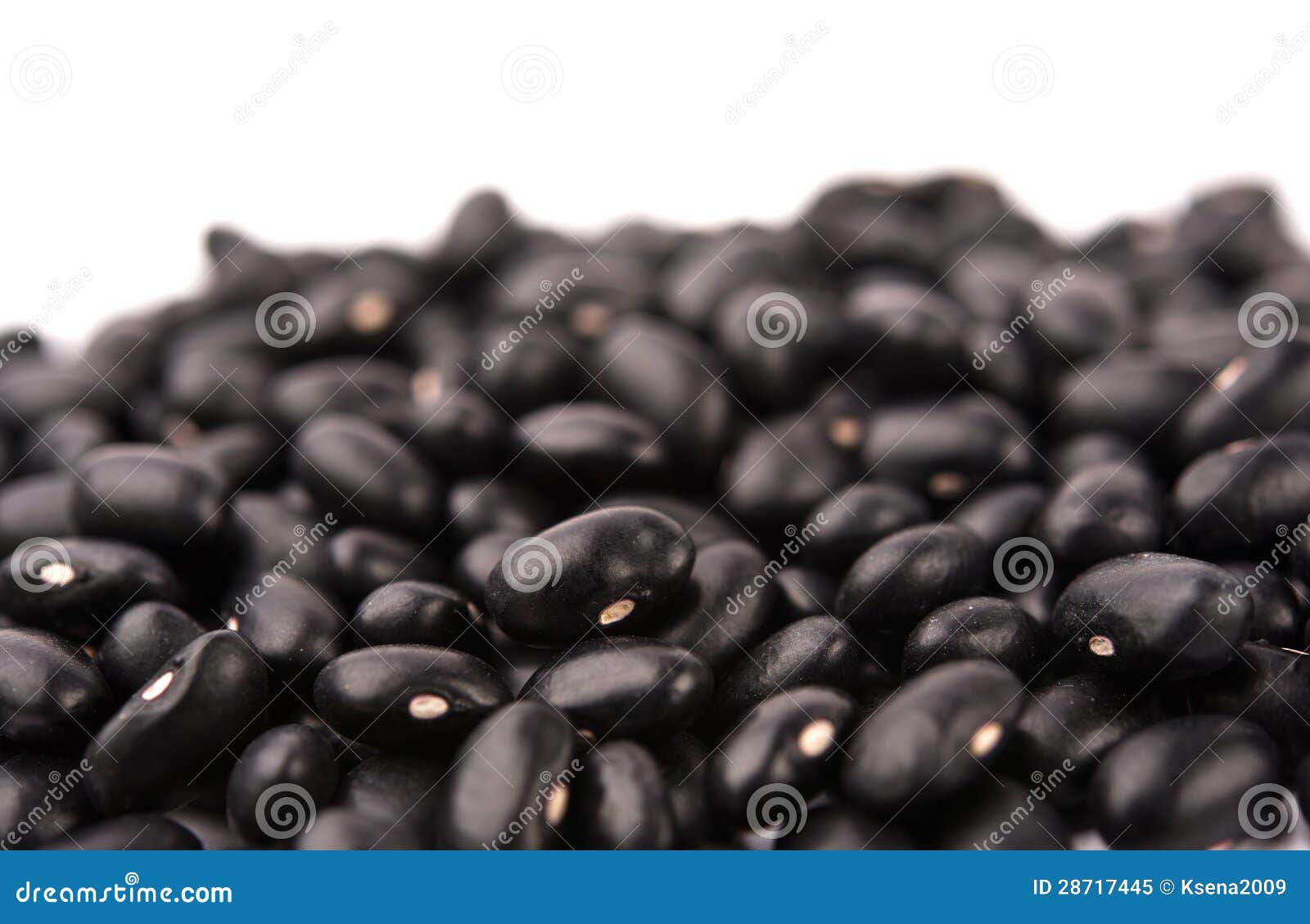 Small black beans stock image. Image of close, organic 28717445