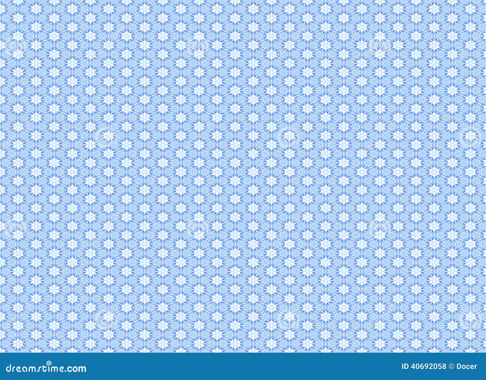 Small Blue Flowers Wallpaper Pattern Stock Illustration Illustration