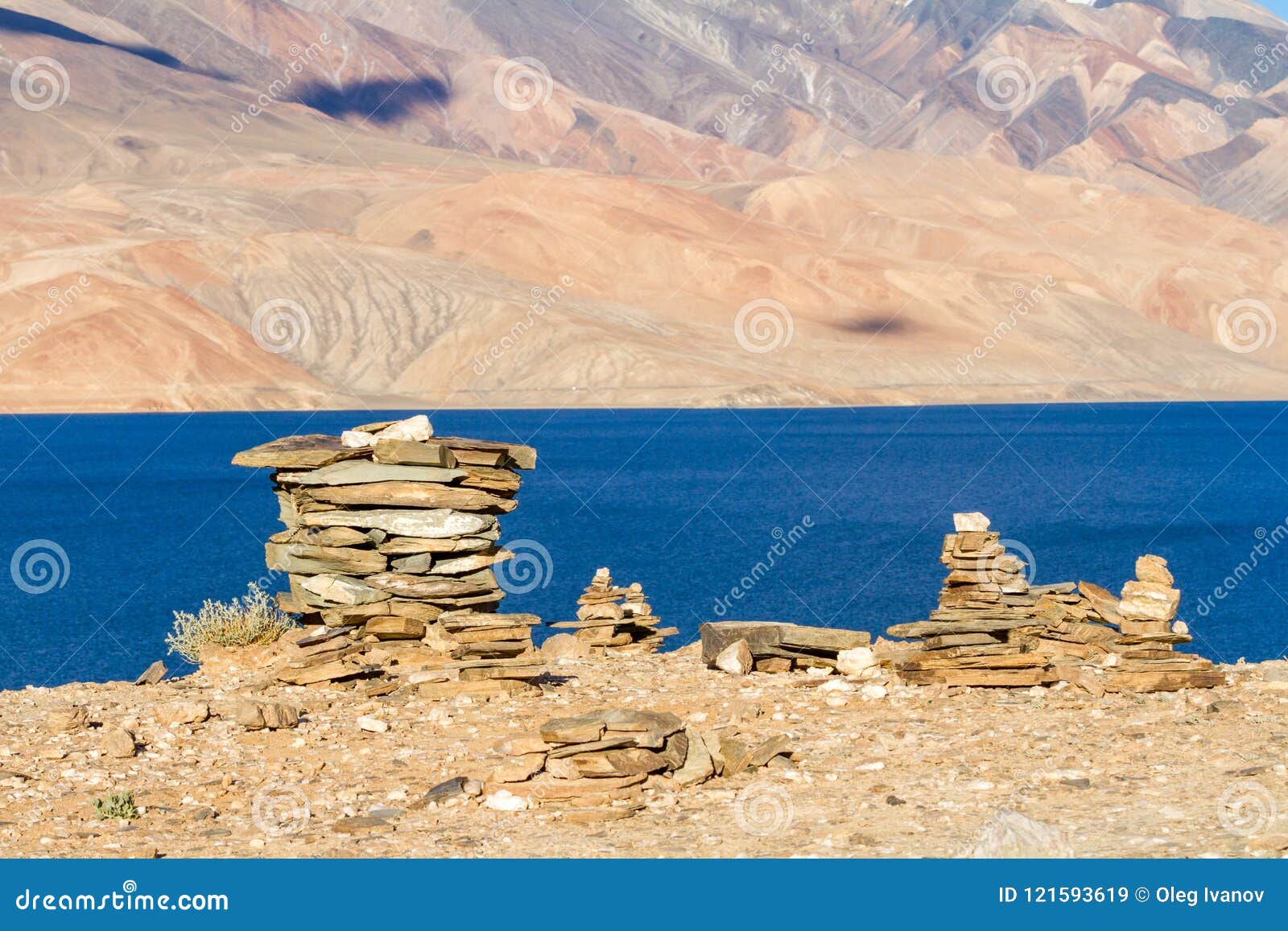 small buddhist stupas, collected in the form of a stack of zen s