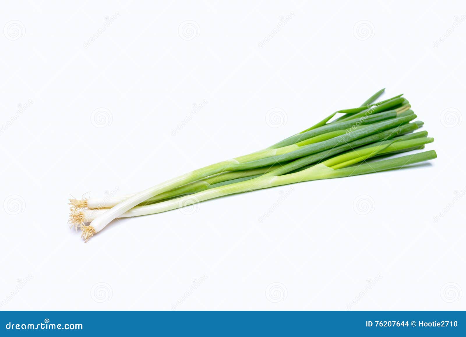 Small Bundle Of Green Onions Stock Photo Image of fresh, bundle 76207644