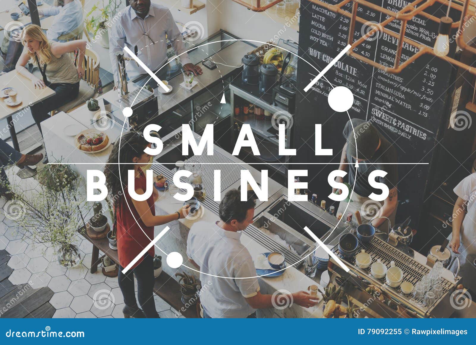 Small Business Company Development Ideas Start Concept Stock Image