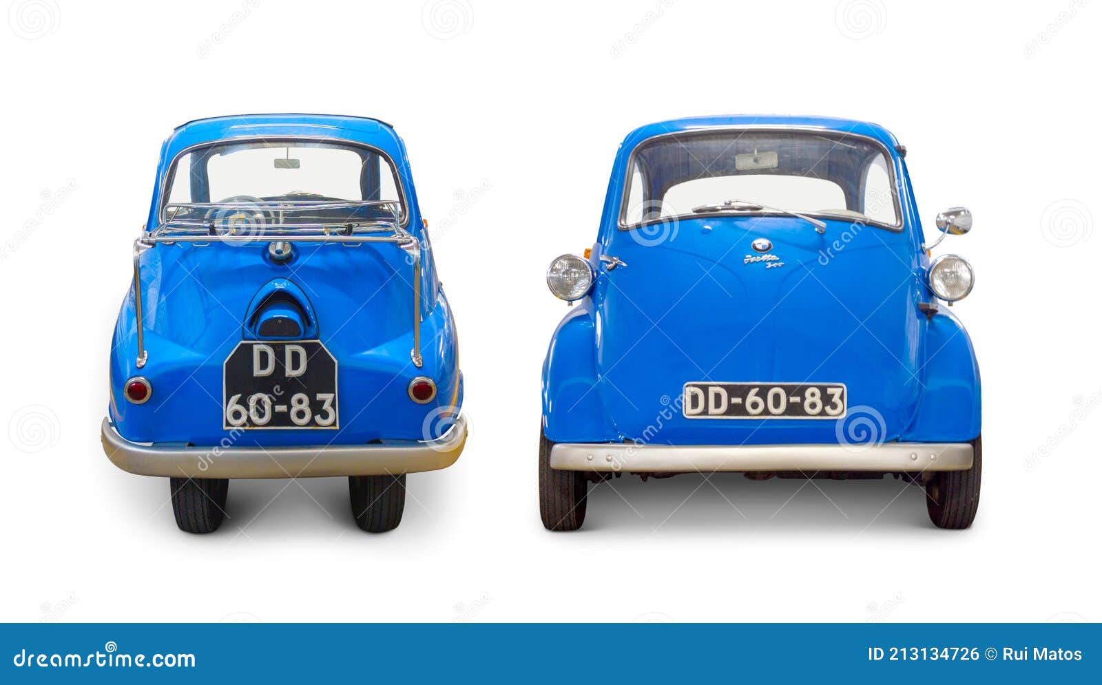 S-5XL Retro Vintage 1950's Isetta Bubble Car Image Image and logo Logo Premium Quality T-shirt High Quality Print Free Fast Delivery