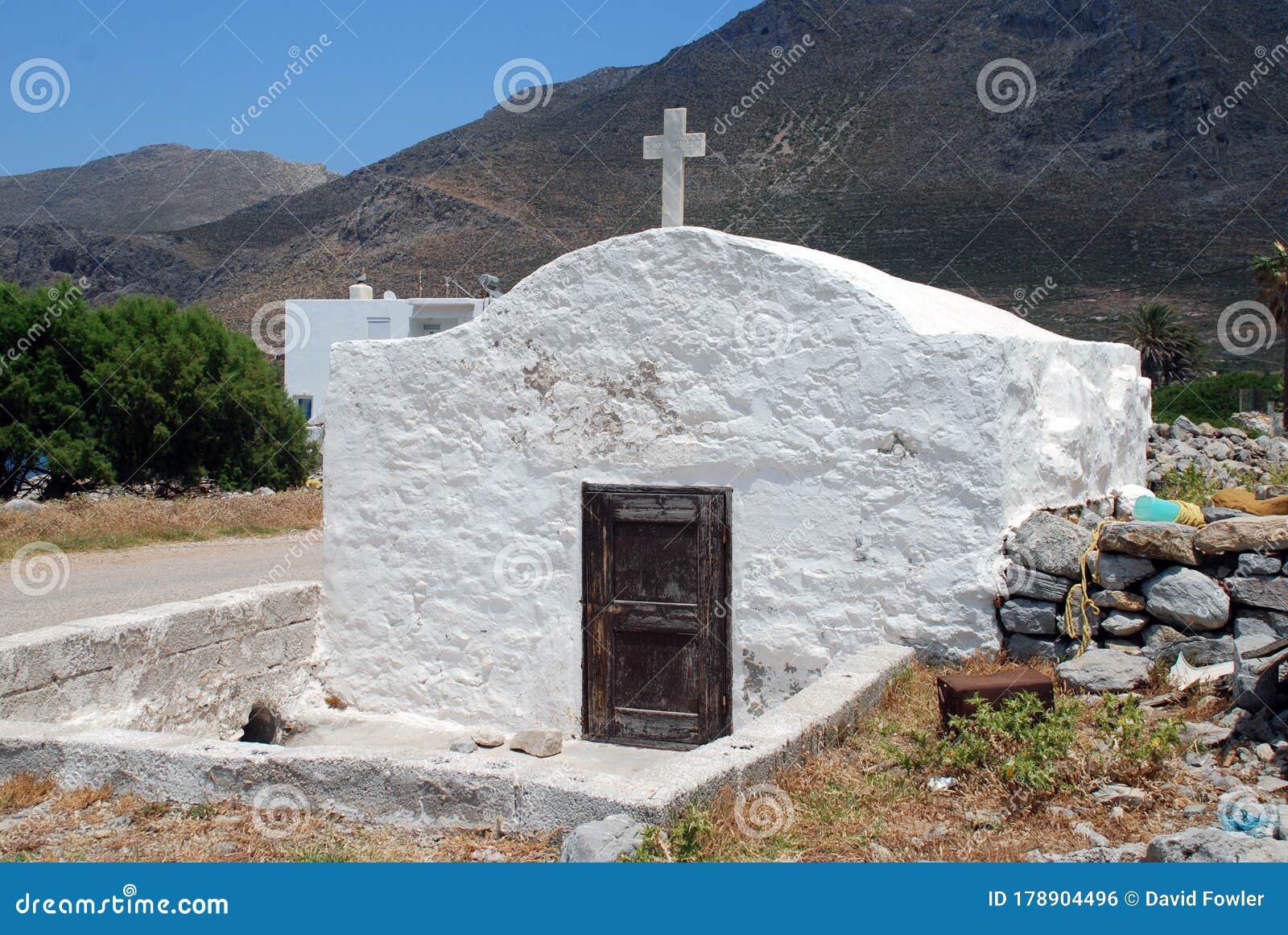 agios antonios chapel, tilos