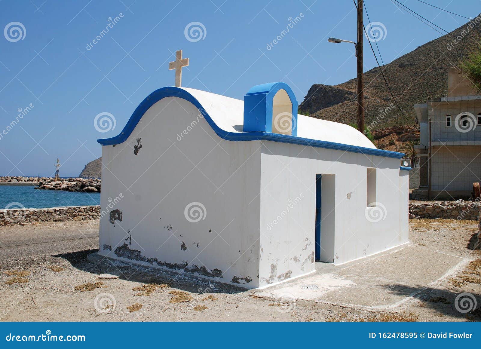 agios antonios chapel, tilos island
