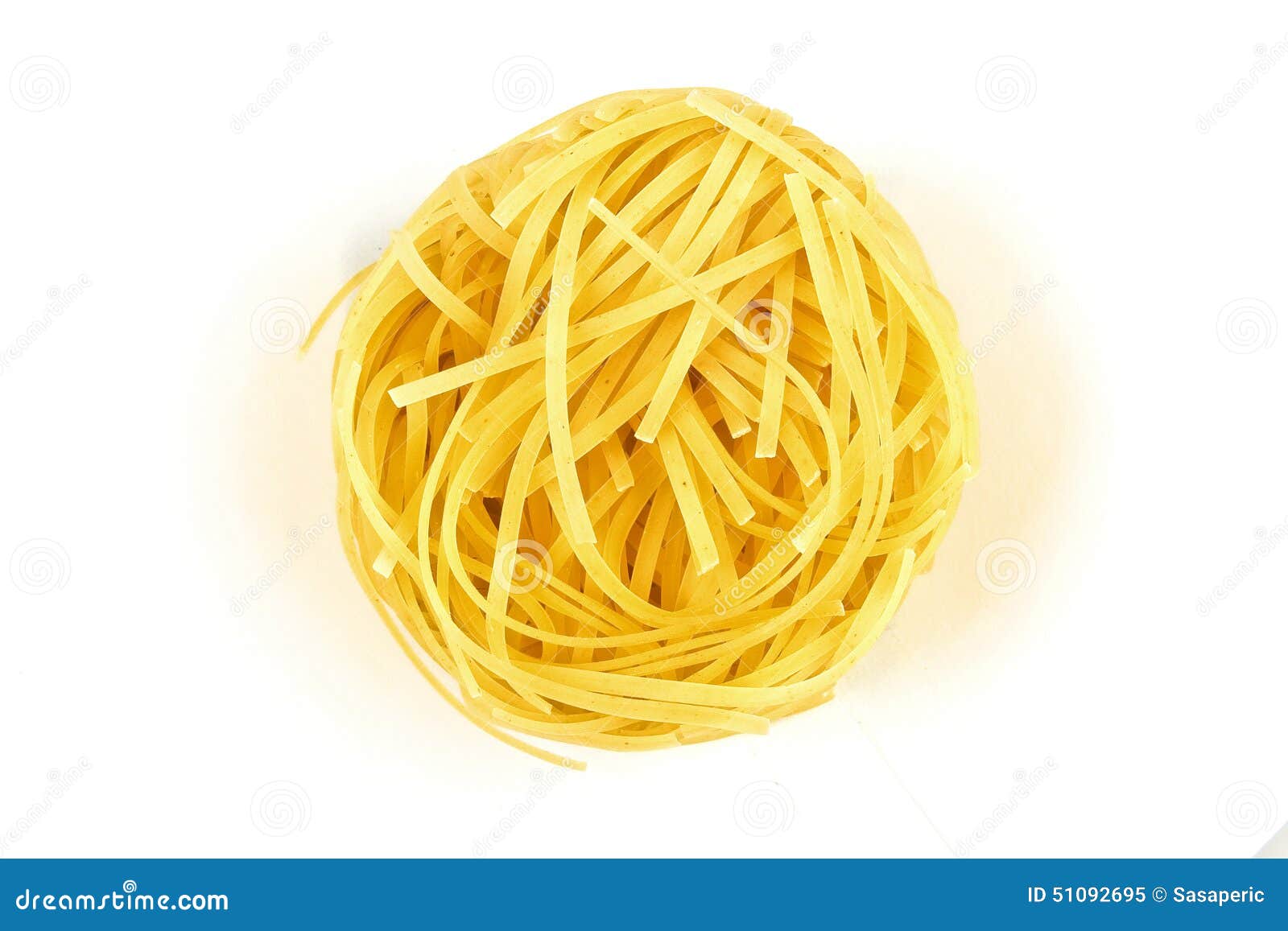 Small circle of dry pasta stock image. Image of round 51092695