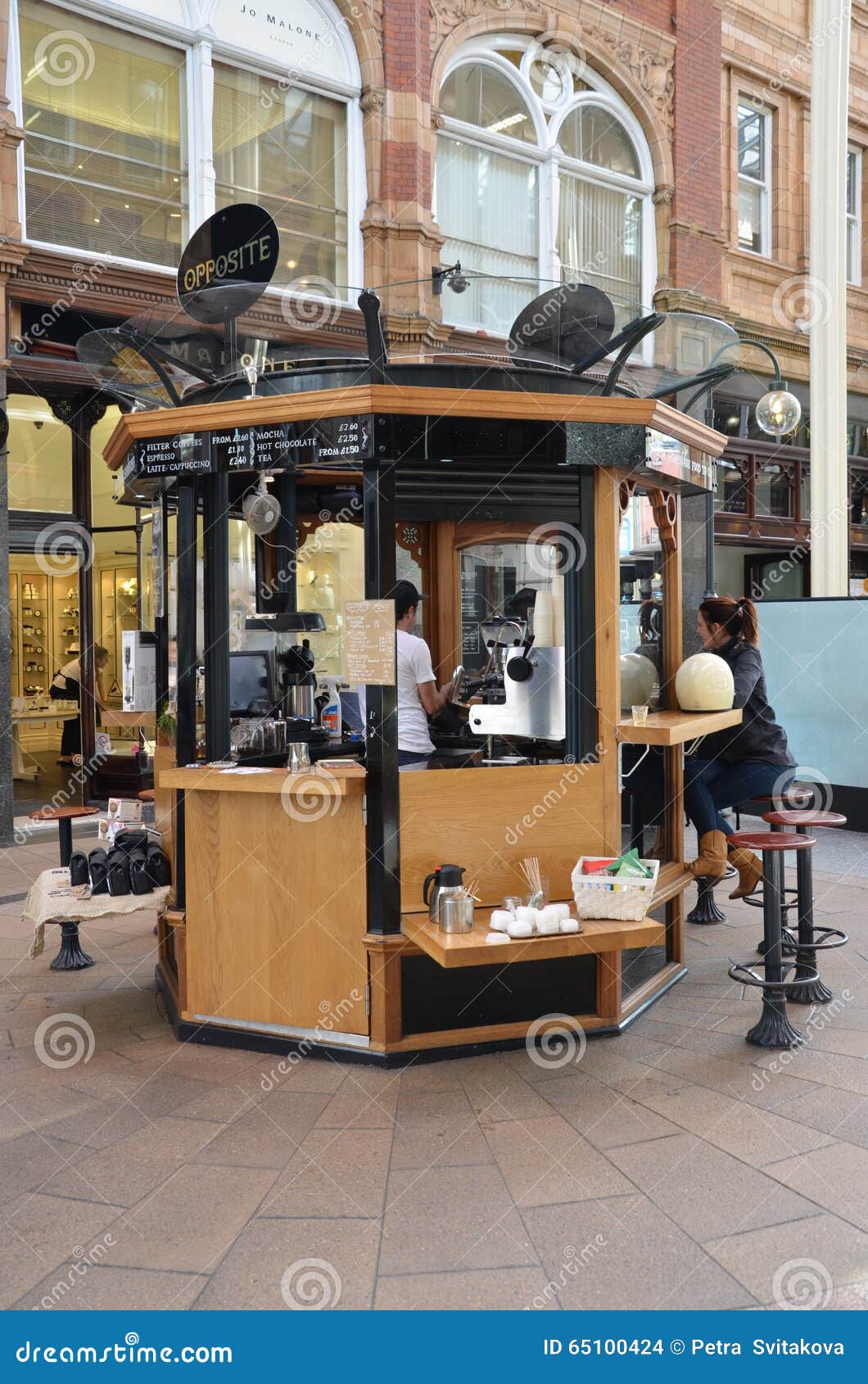The Small Coffee Shop in Leeds Editorial Stock Image Image of