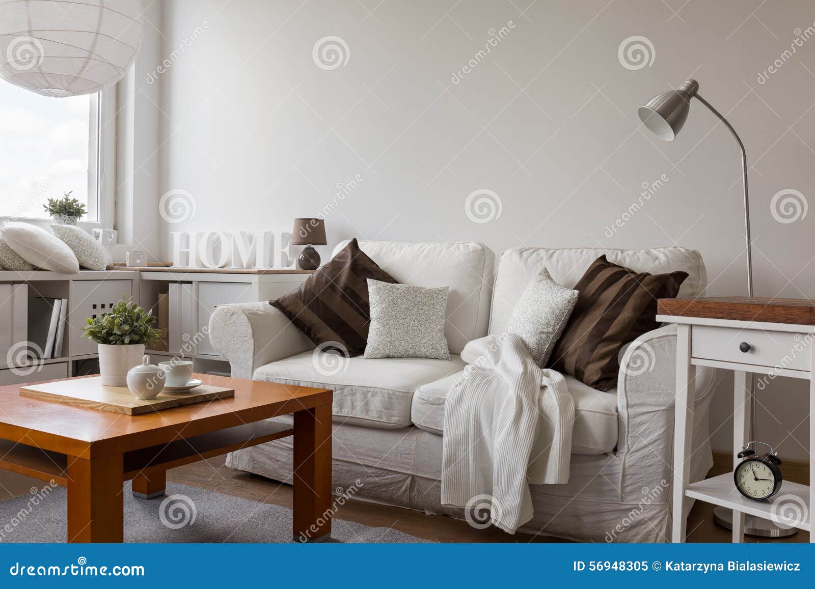 Small cozy living room stock image. Image of architecture - 56948305