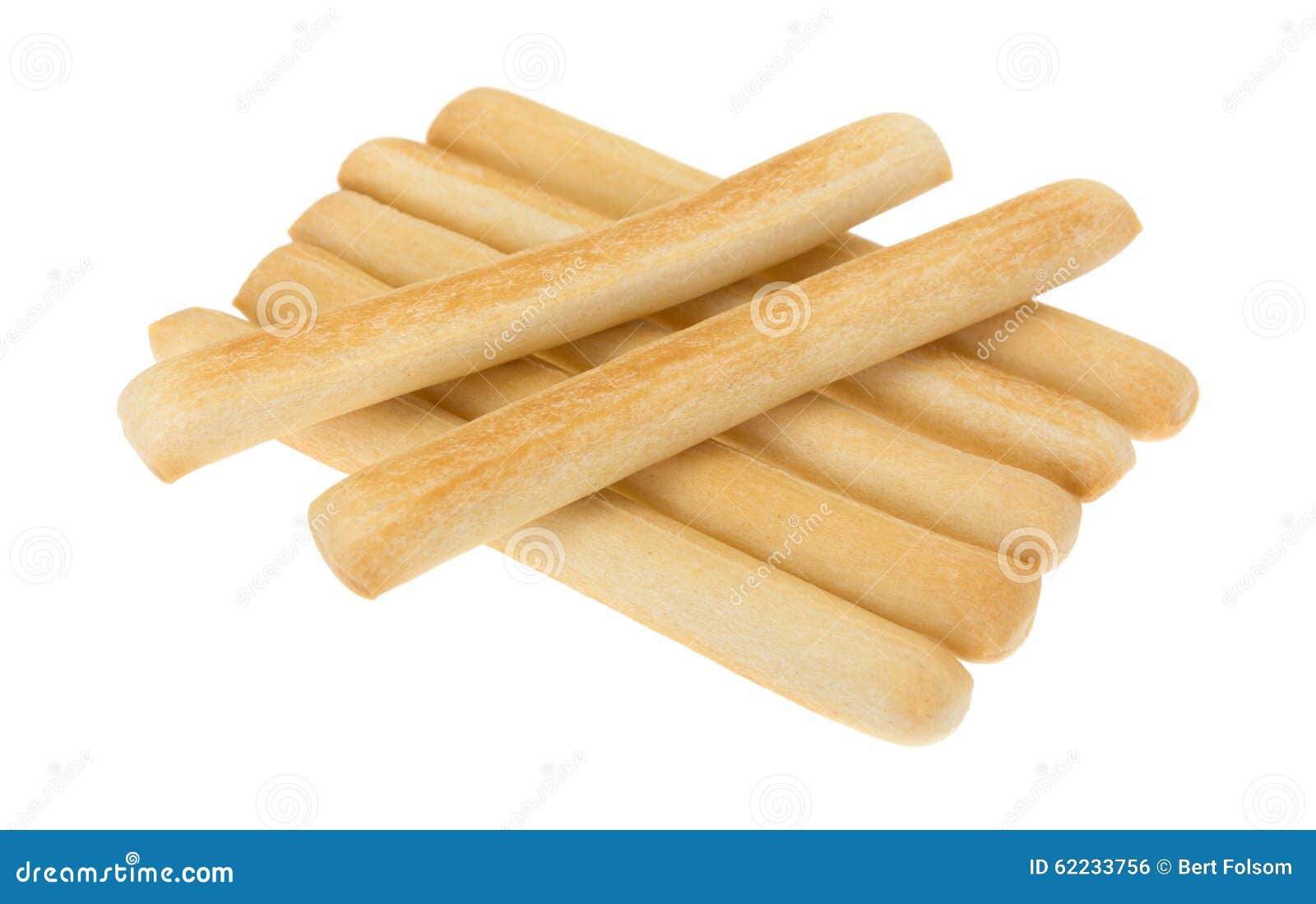 Small Crunchy Breadsticks Stock Photo Image 62233756
