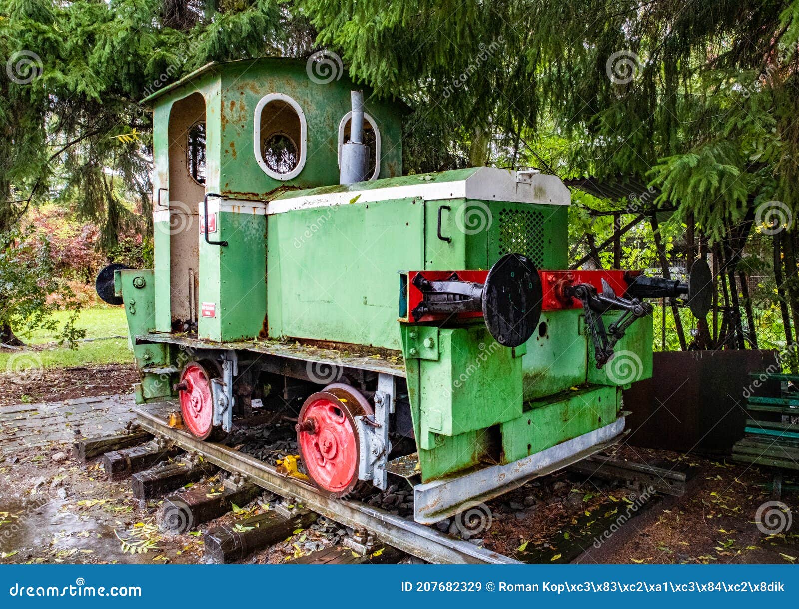 small diesel locomotive