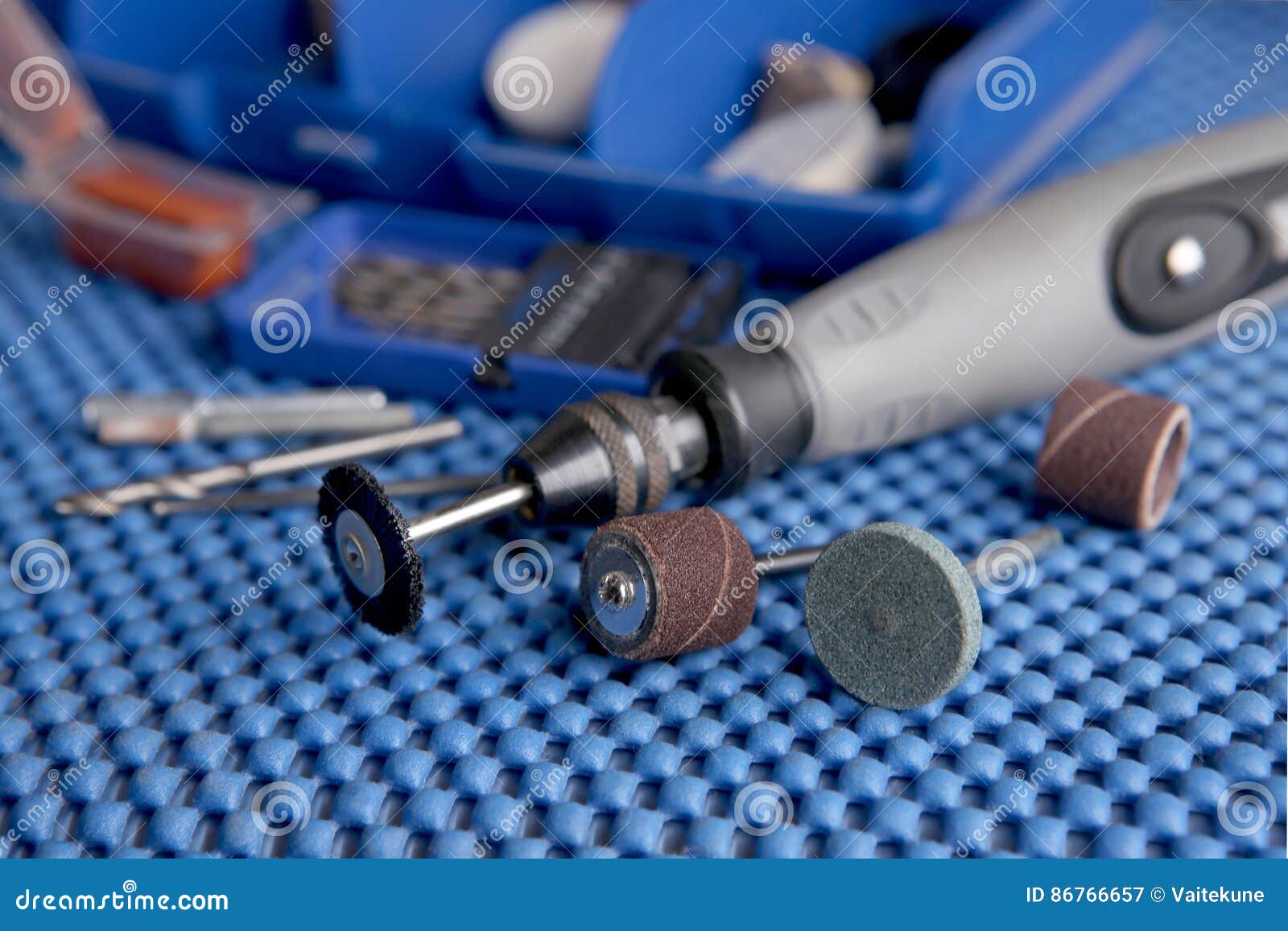 Small Drill for Craft Work. Stock Image - Image of craft, machine: 86766657