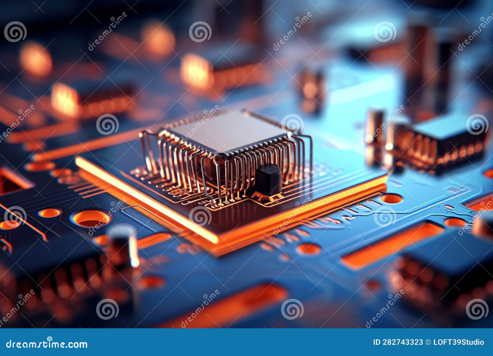 162_Small_electronics_integrated_1687333759191_2 Stock Illustration