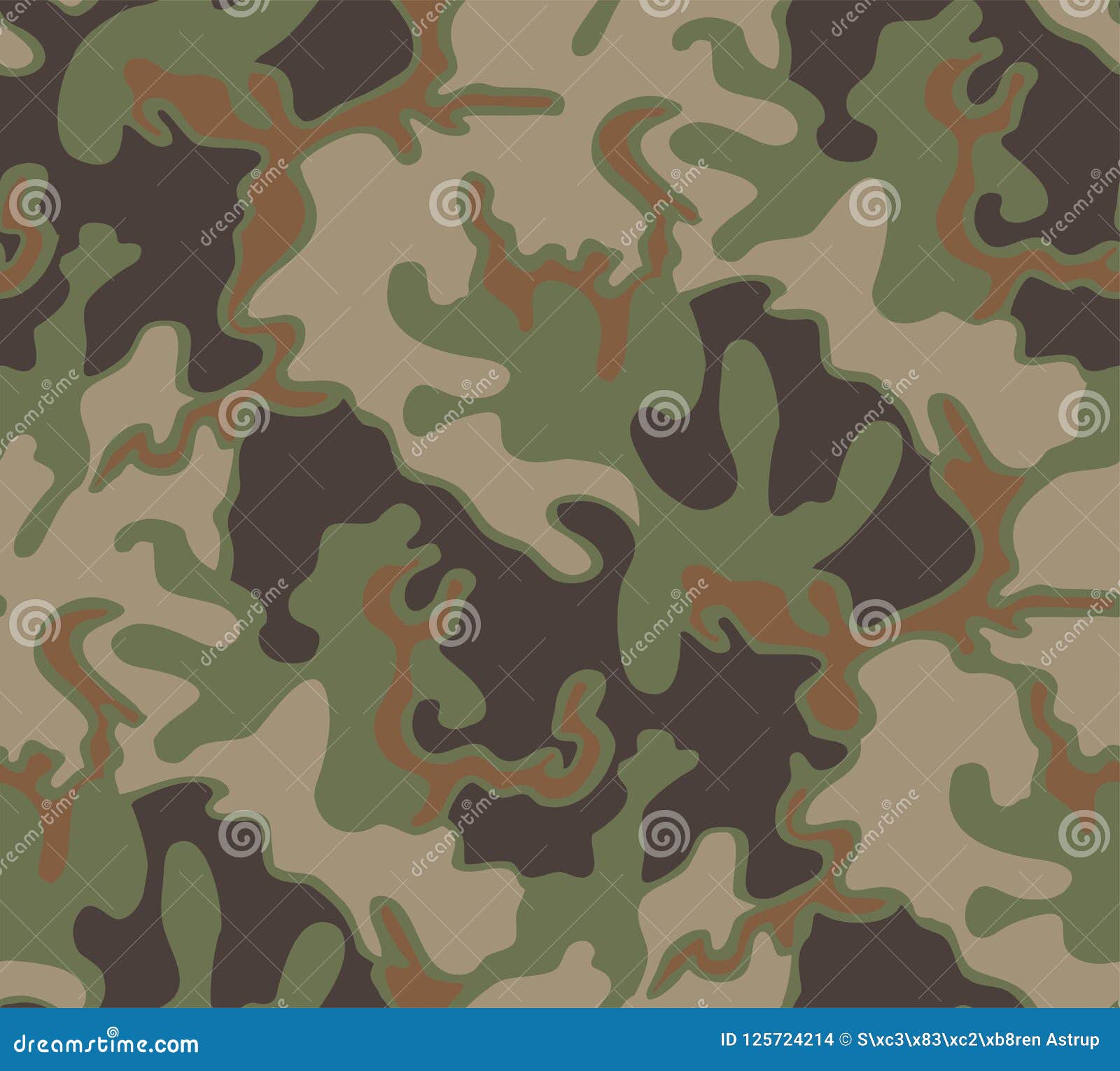 small forest camouflage pattern