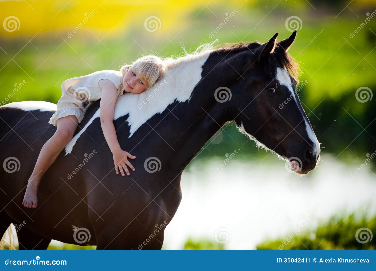 Young Girl Riding