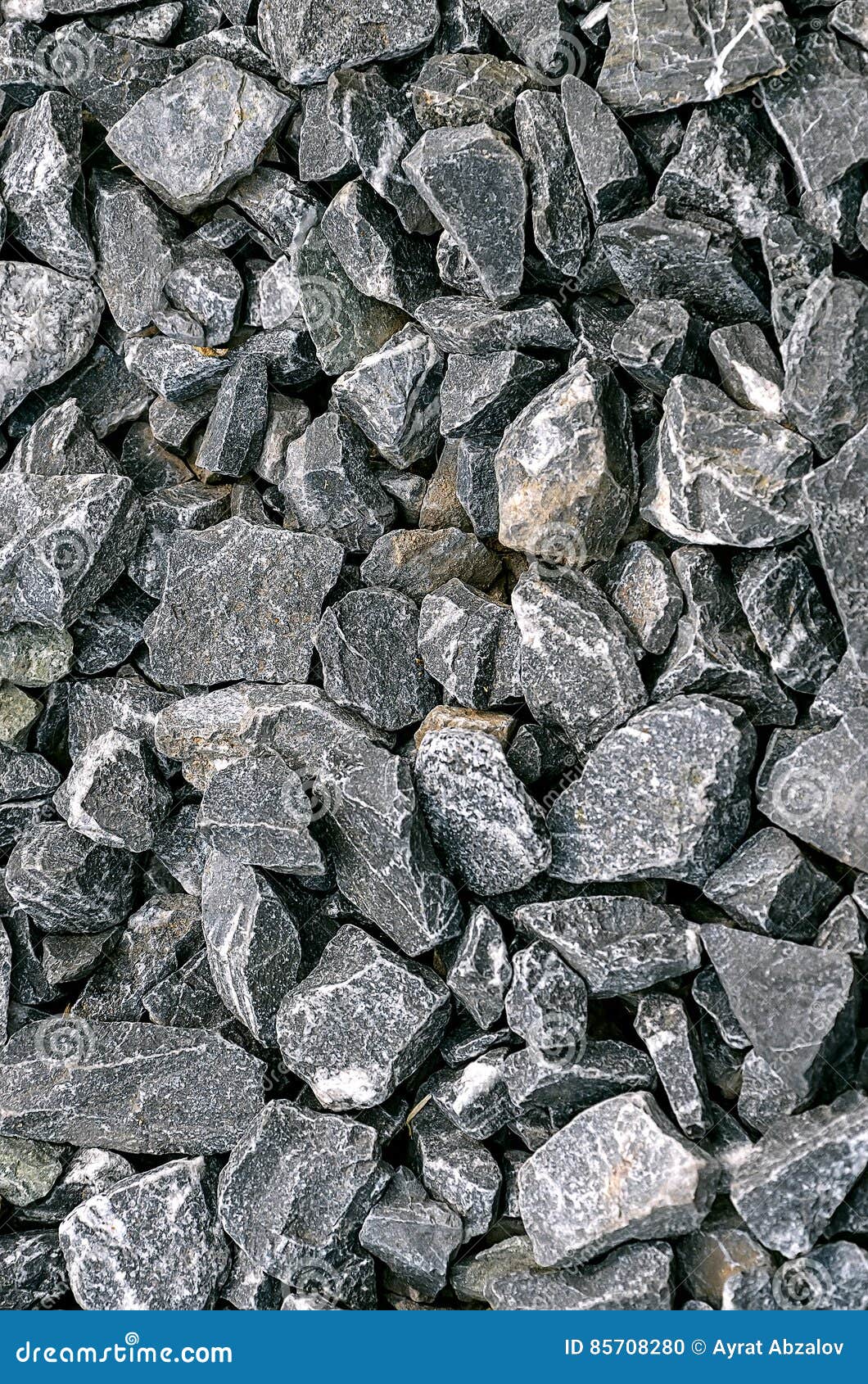 Small Granite Stones for the Gray Texture Stock Photo Image of