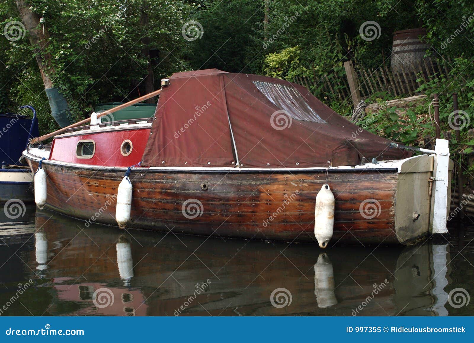 Small house boat on river stock image. Image of ocean 