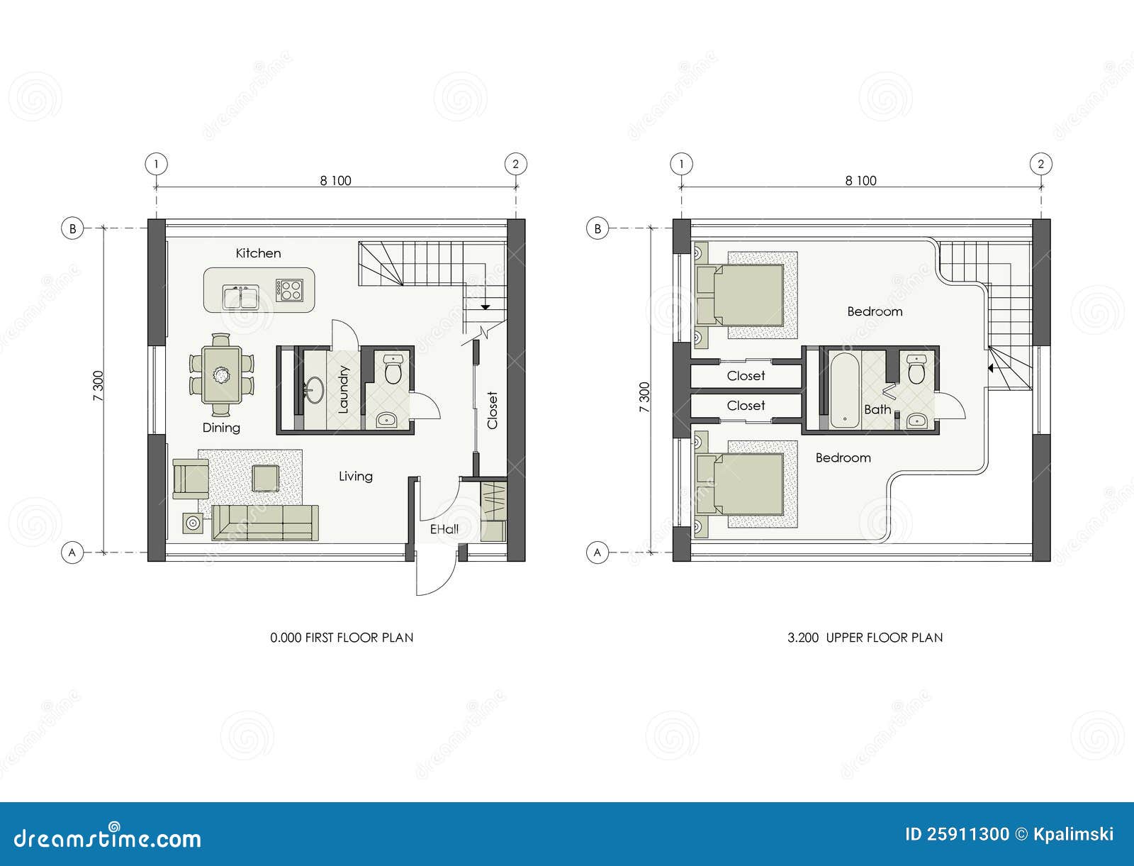  Small house project  stock illustration Illustration of 