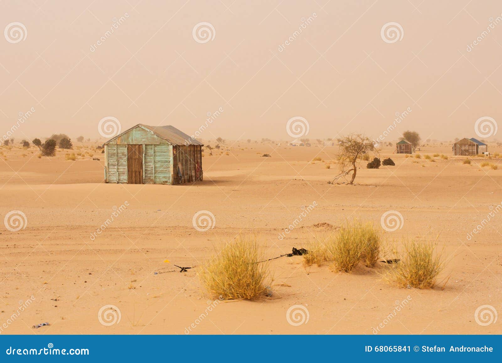 Small Improvised House in Mauritania Stock Image Image of improvised