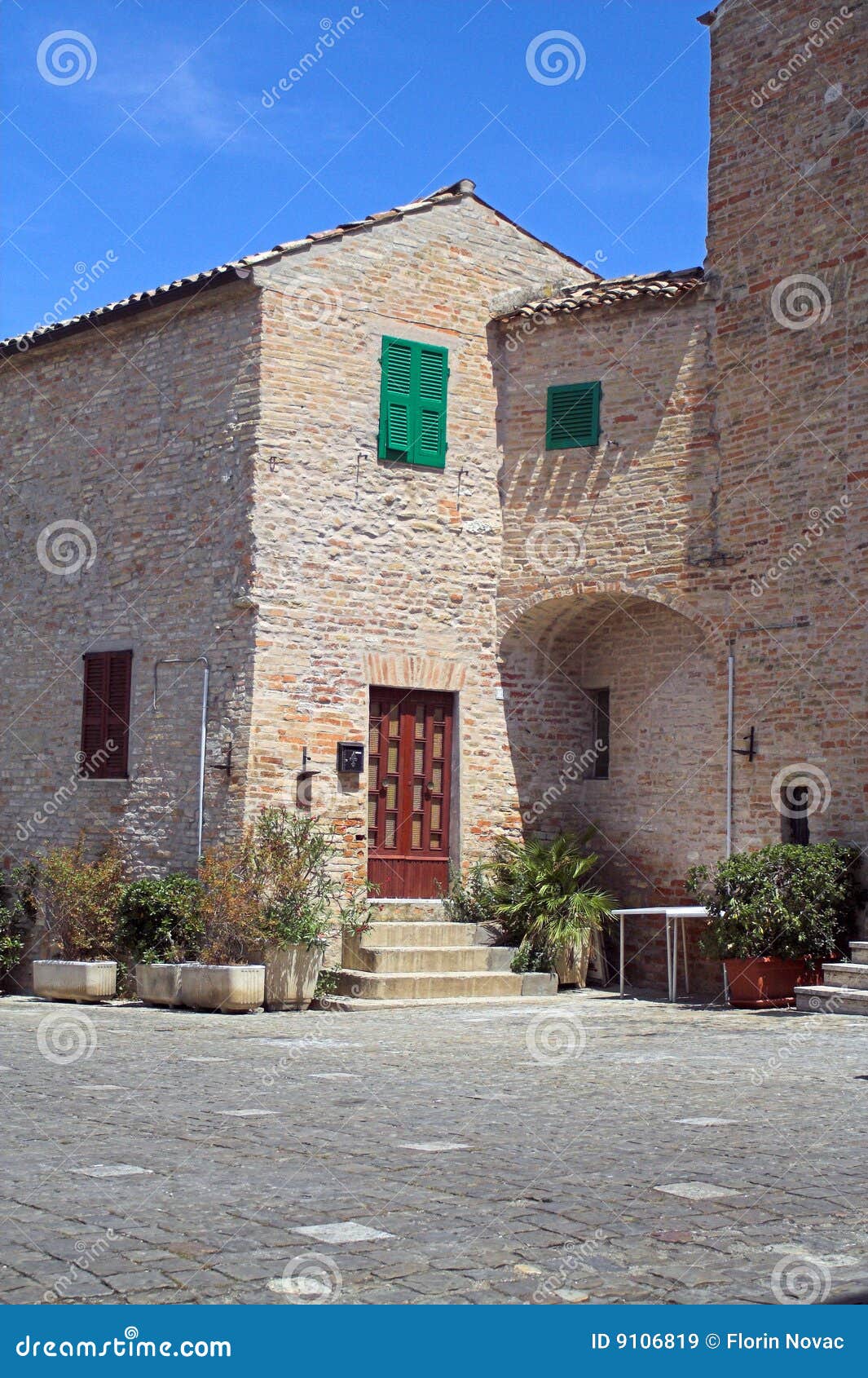 Small Italian Village House Stock Image Image of house, holiday