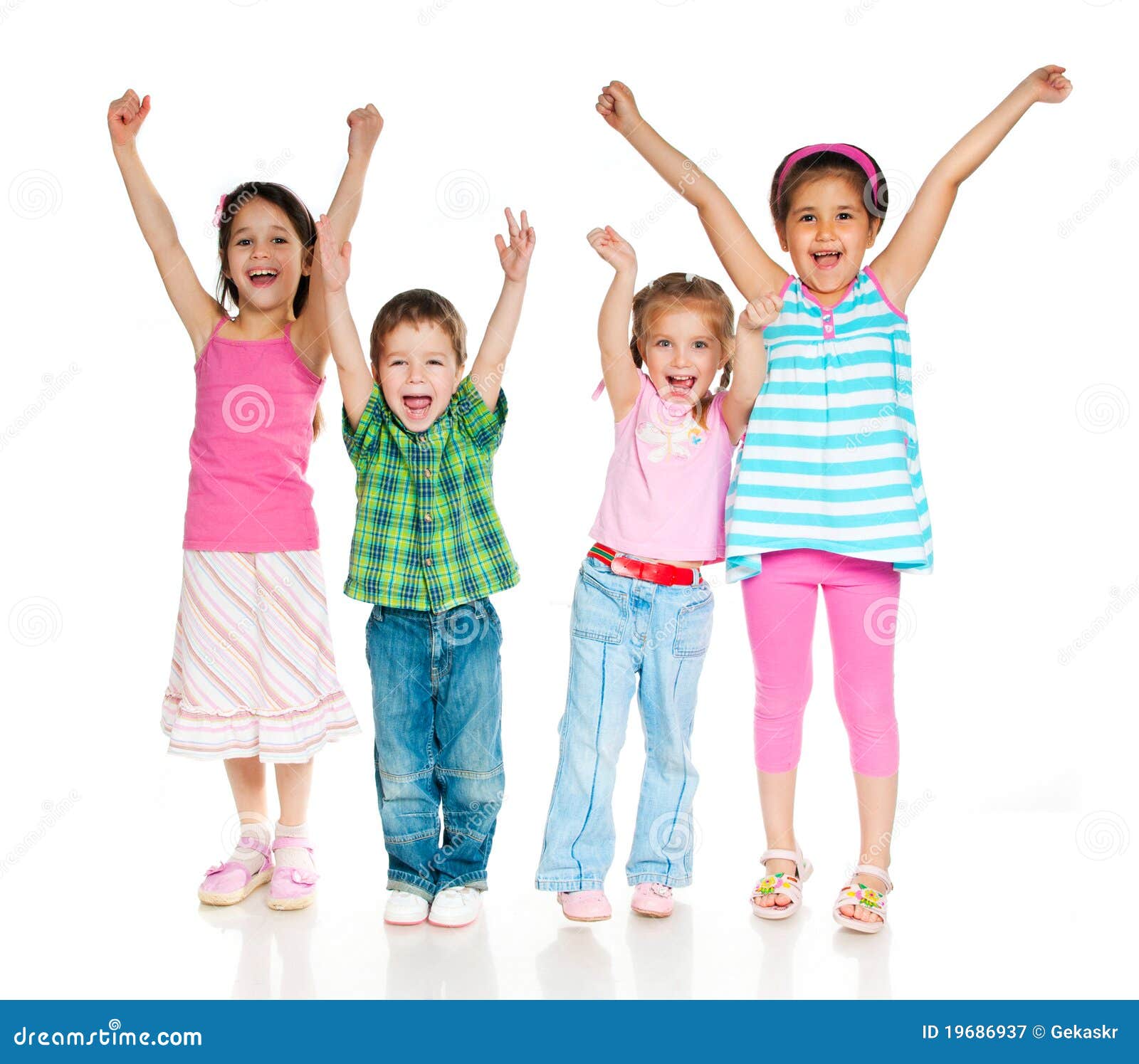 Small kids stock image. Image of kids, happy, female - 19686937