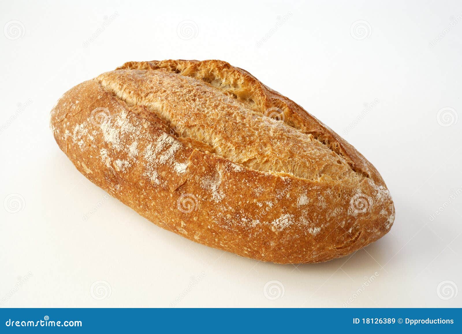 Small Loaf of Italian Bread Stock Image Image of background, crusty