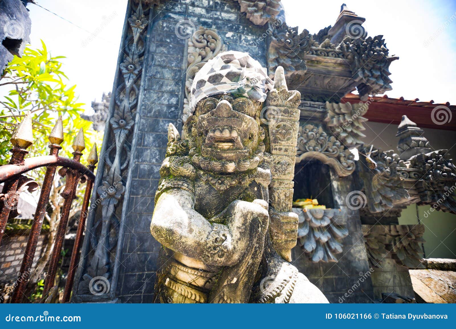 Small Local Bali Temple in Nusa Dua, Bali Stock Photo - Image of