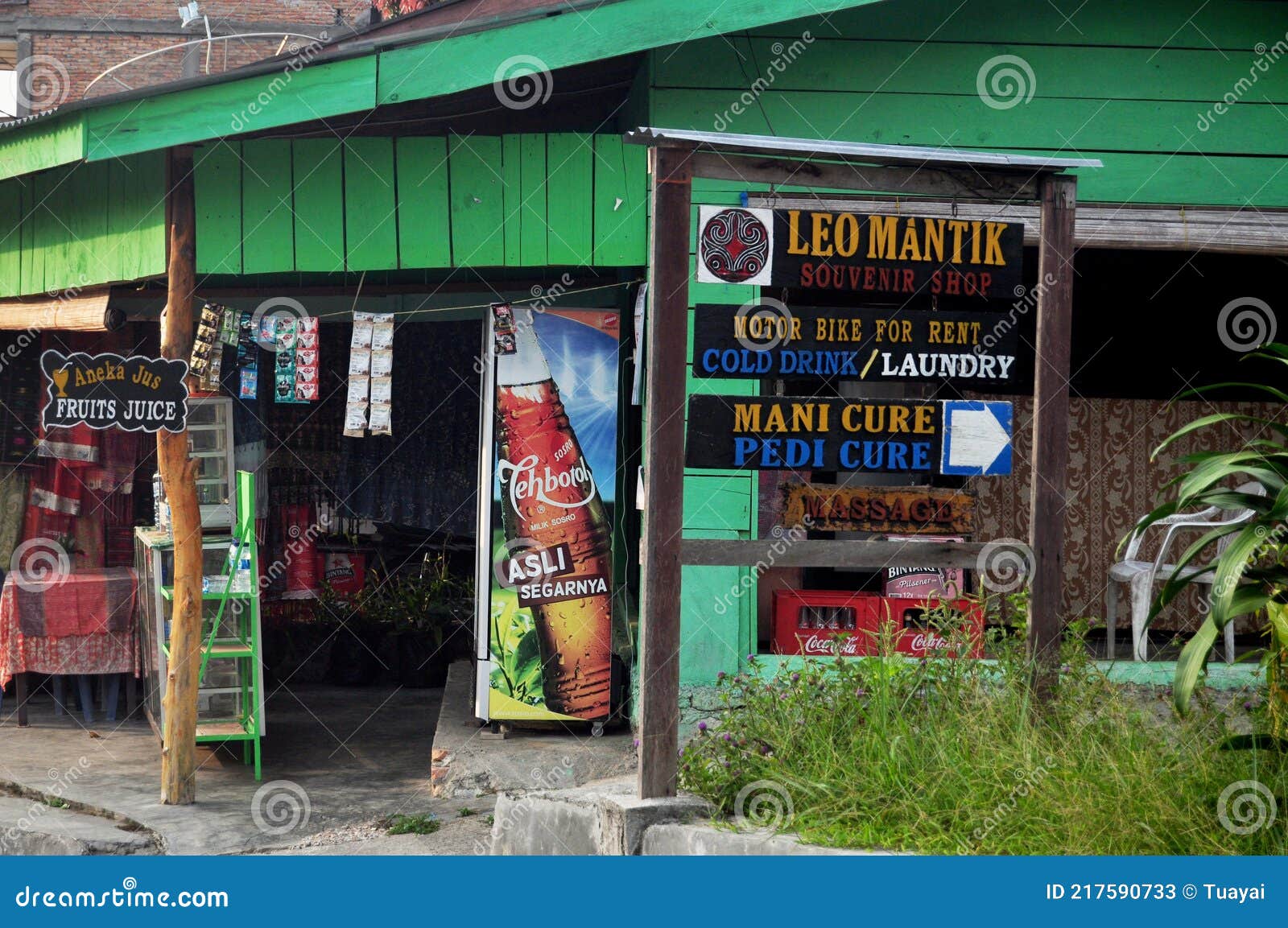 Small Local Grocery Shop for Indonesian People and for Foreign