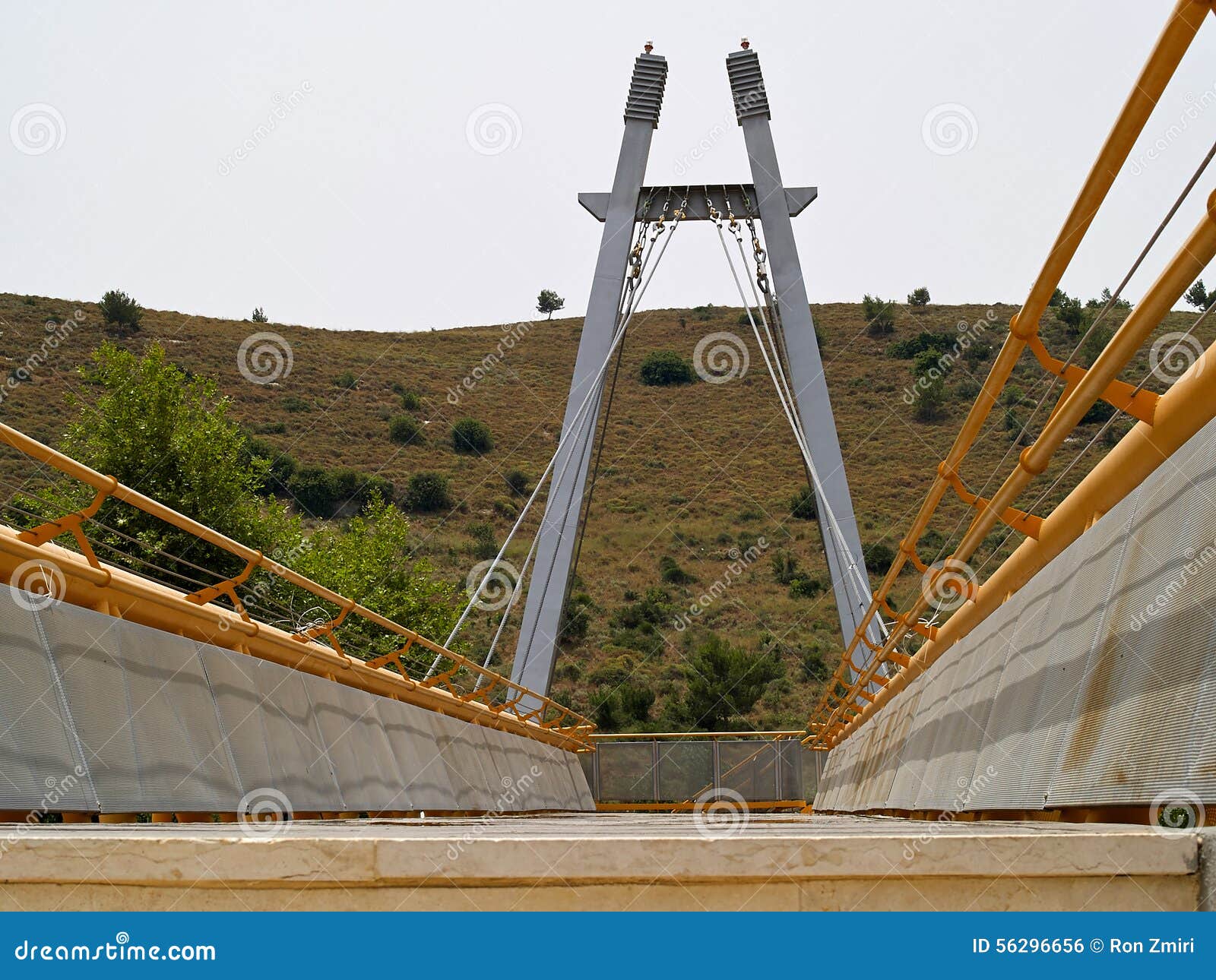 hanging bridge modern