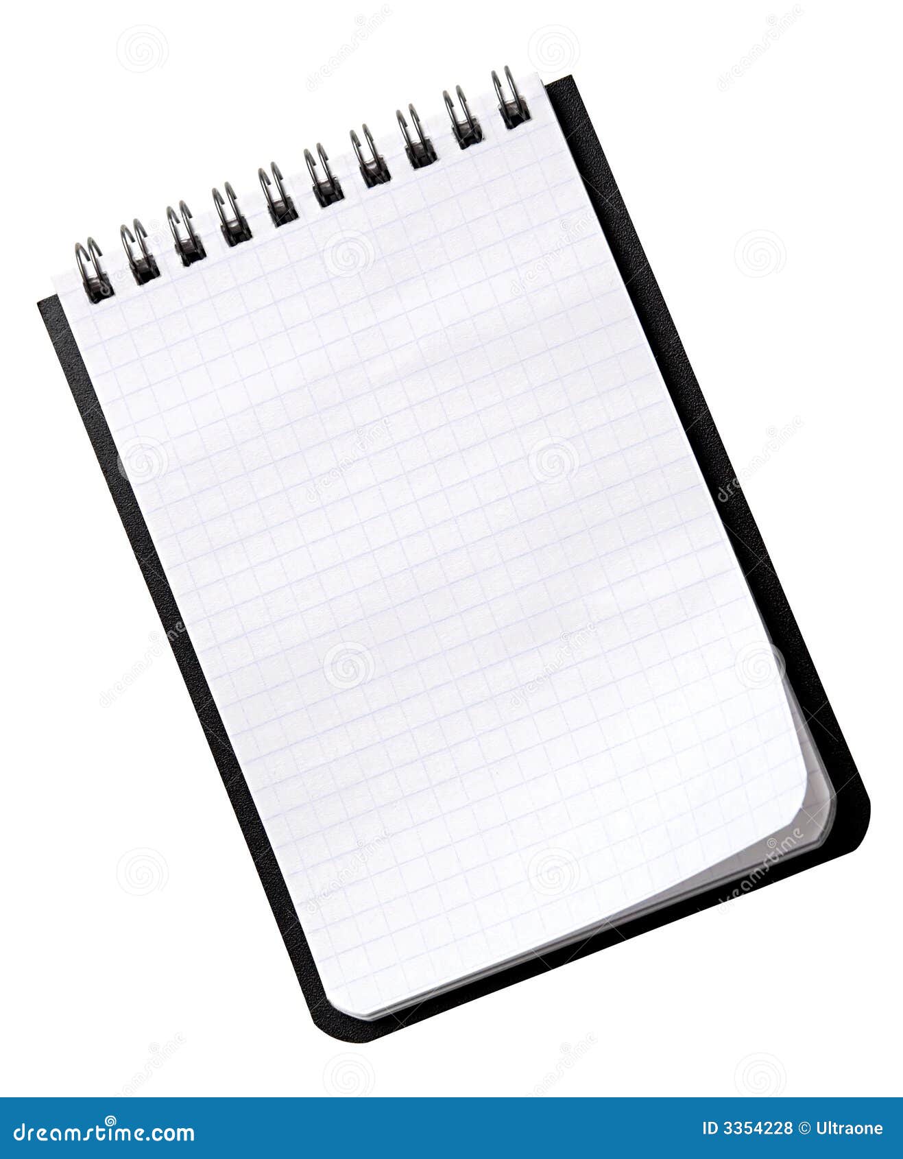 Small Notebook On A White Stock Photo Image Of Personal