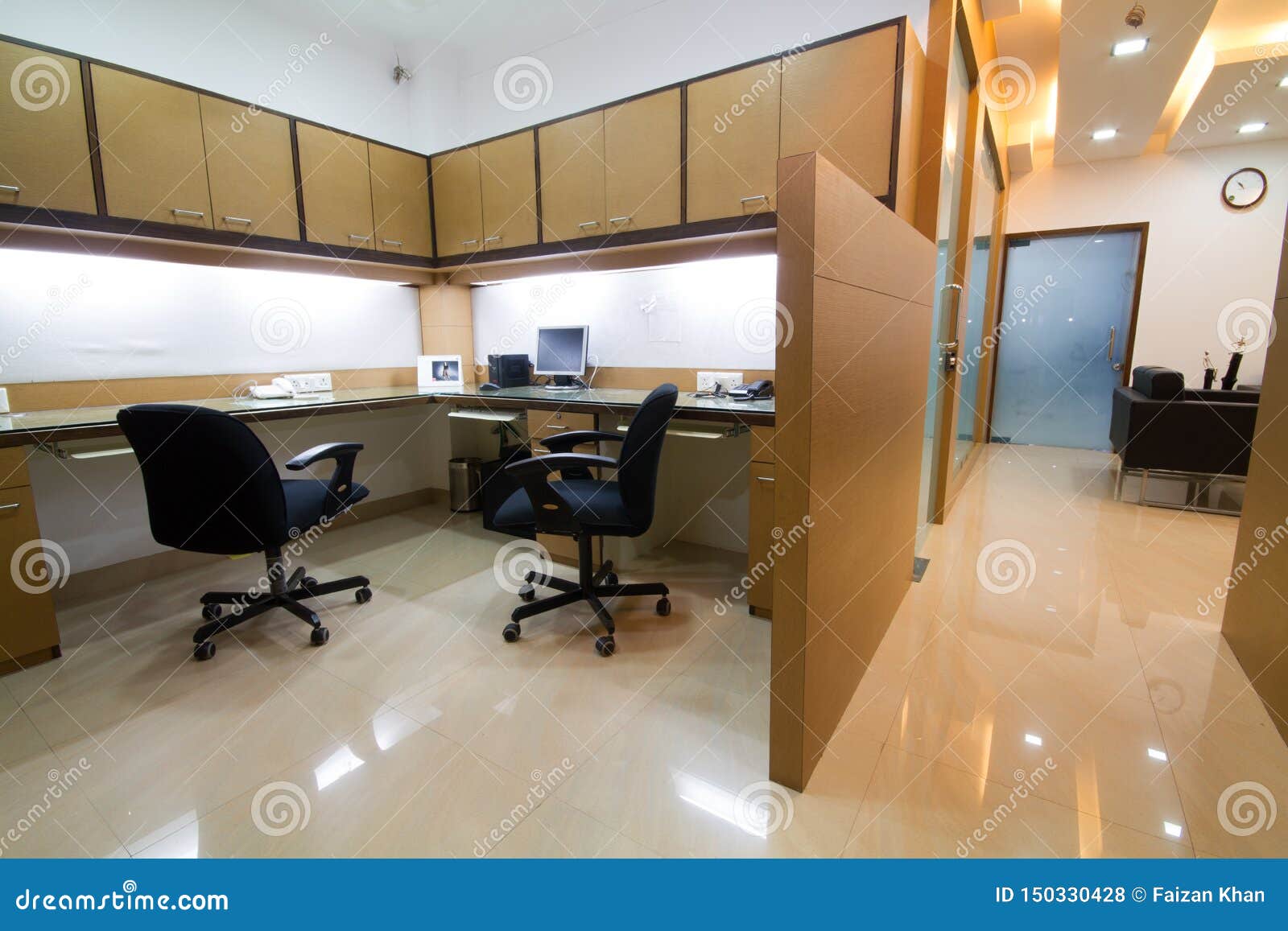 Small Office Or Clinic Reception Area Stock Photo Image Of