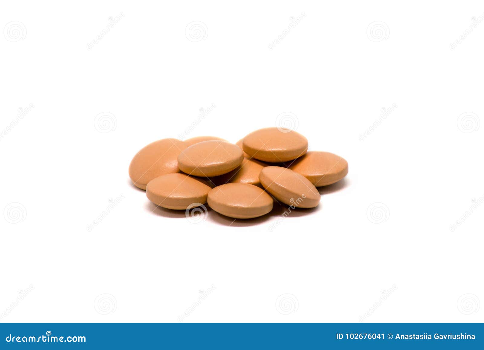 Small orange pills stock image. Image of vitamin, orange 102676041