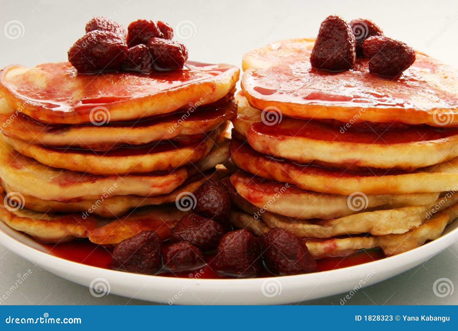 Small pan-cakes. stock image. Image of cake, plate, dishes - 1828323