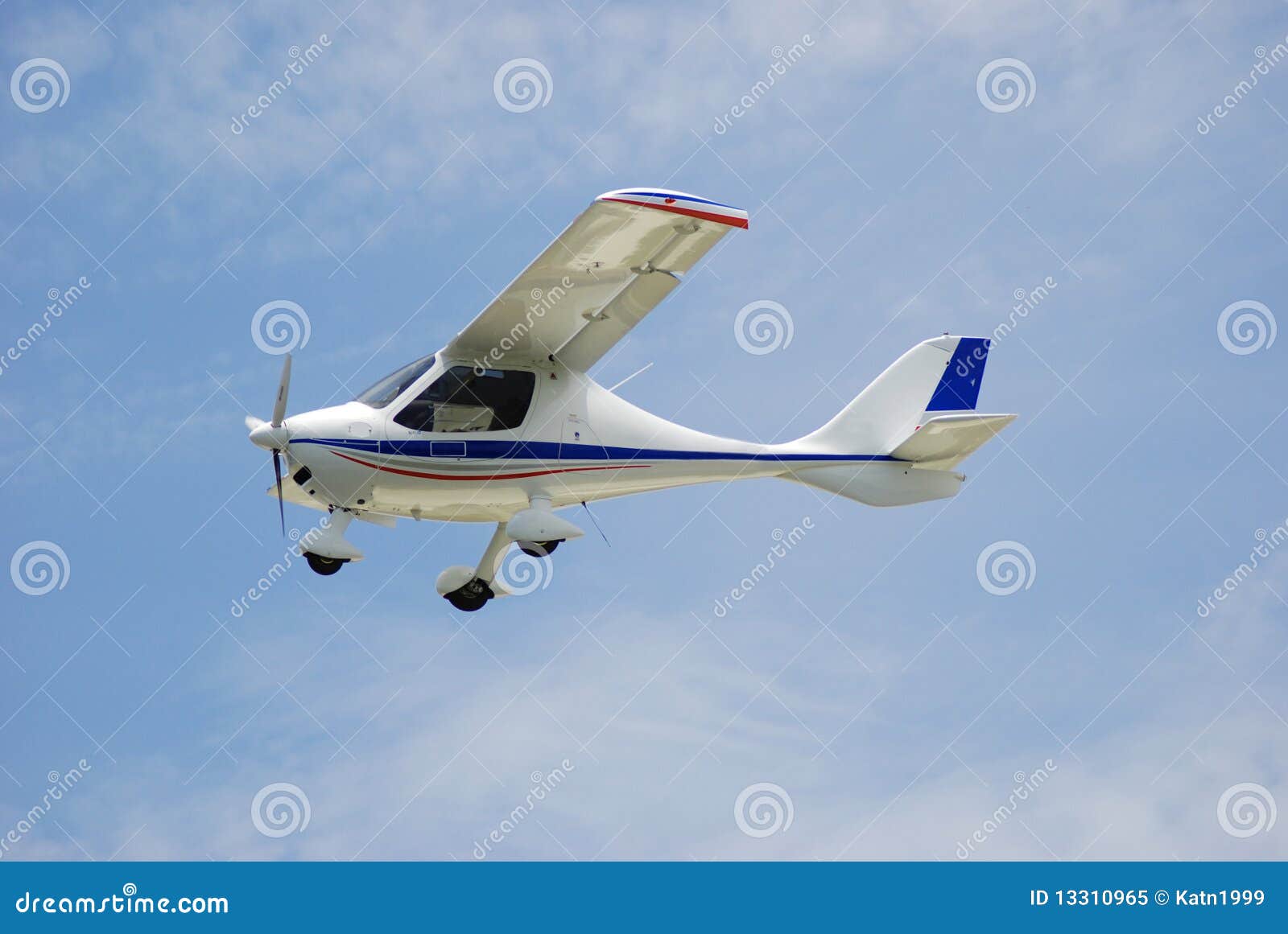 Small Plane Flying Royalty Free Stock Photo Image 13310965