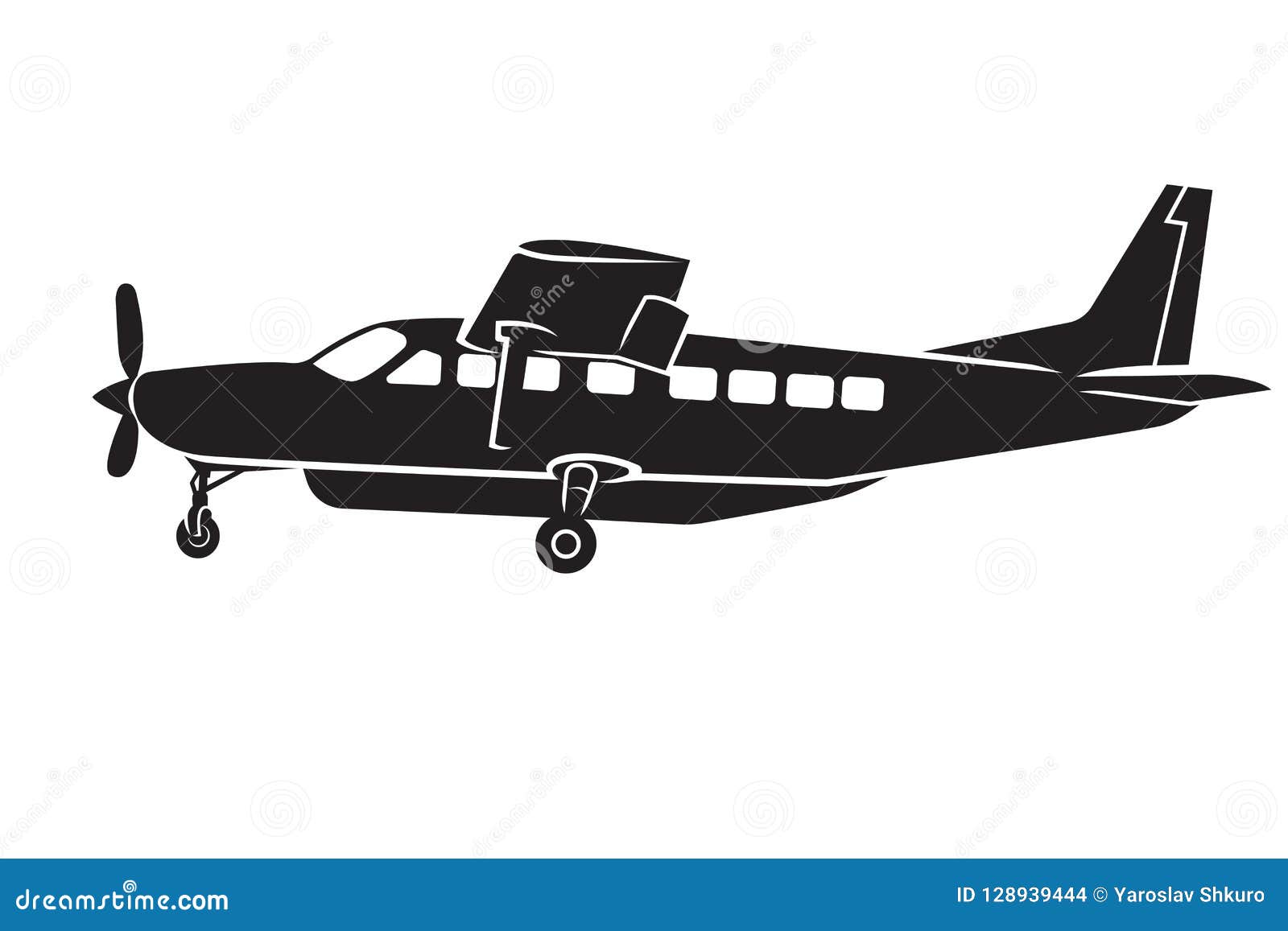 single prop passenger plane)