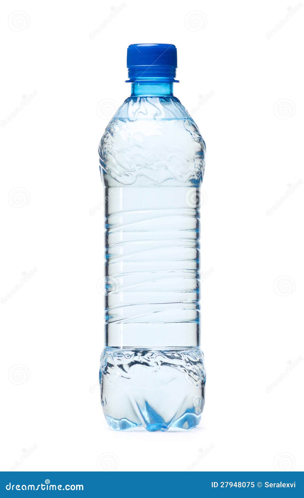 Small plastic water bottle stock image. Image of single 27948075