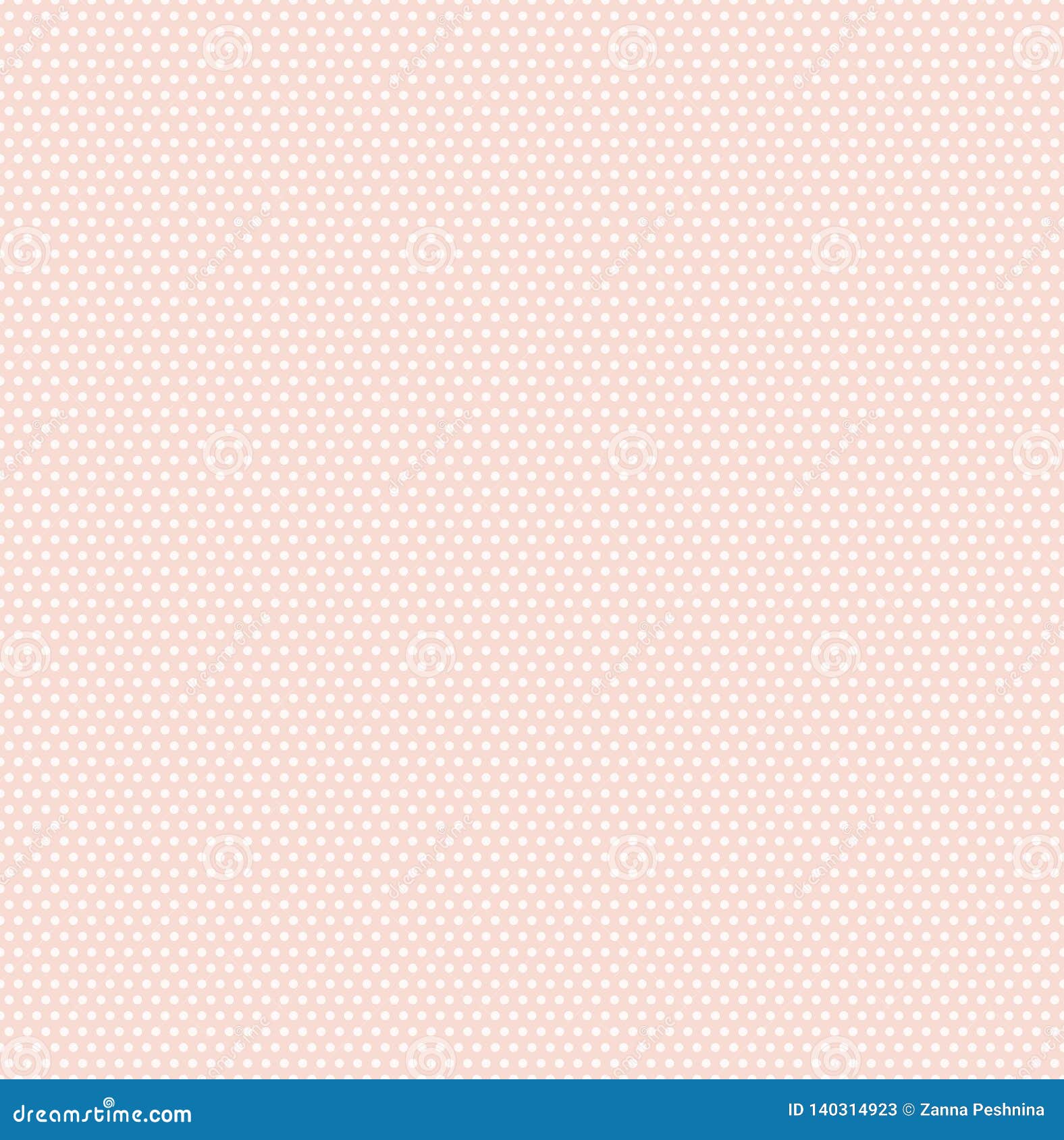 Small Polka Dots Seamless Pattern On Soft Pink Background ...