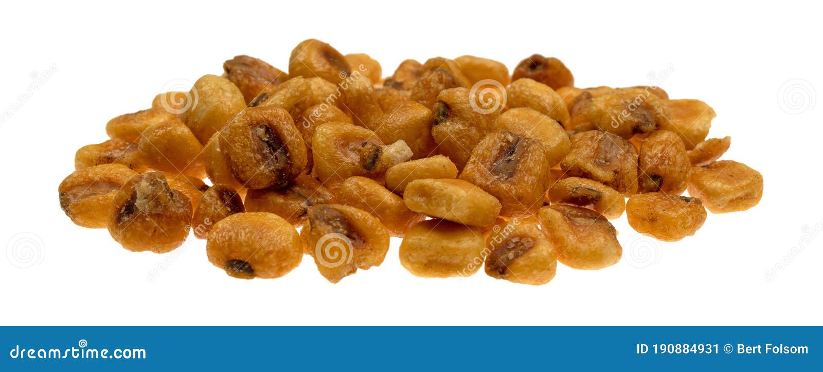 Small Portion of Organic Corn Nuts Stock Image Image of junk, kernel
