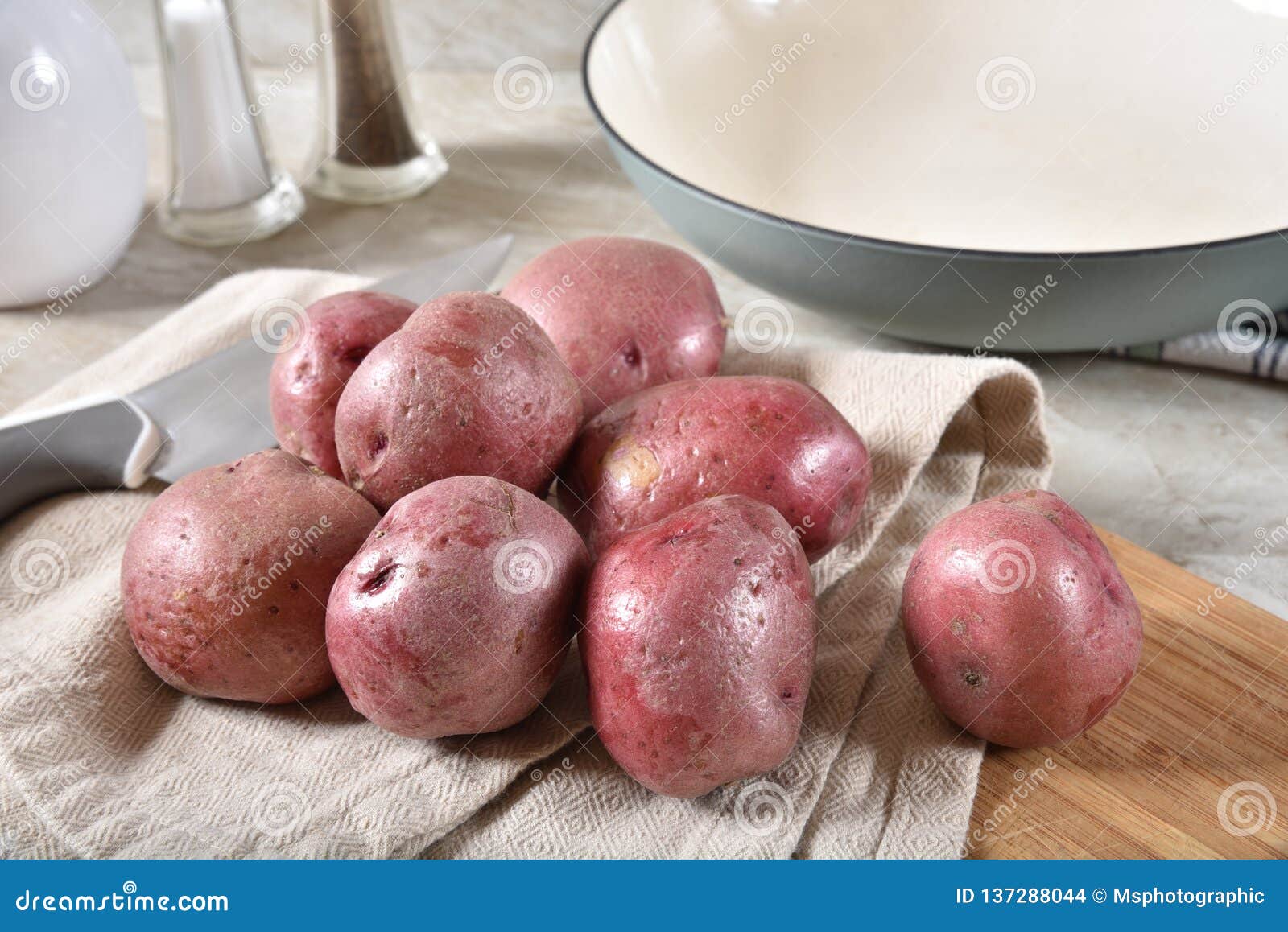Small red potatoes stock photo. Image of ingredient - 137288044