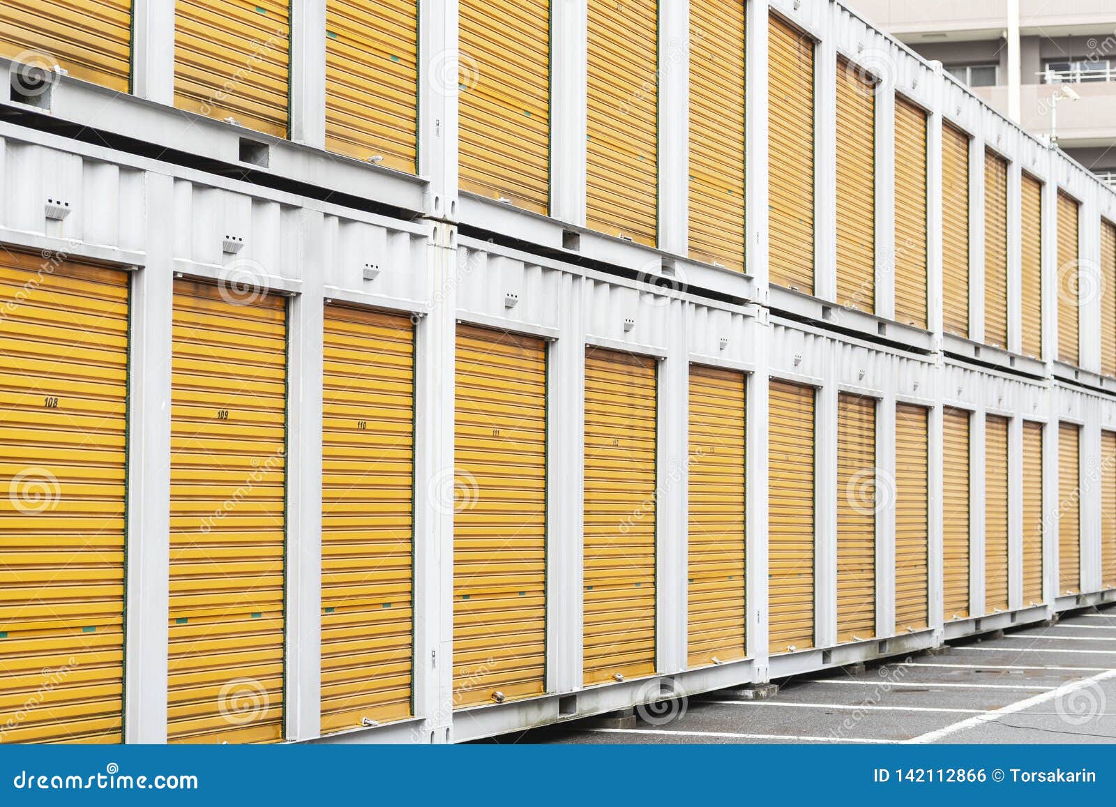 Small rental storage room stock photo. Image of garage 142112866