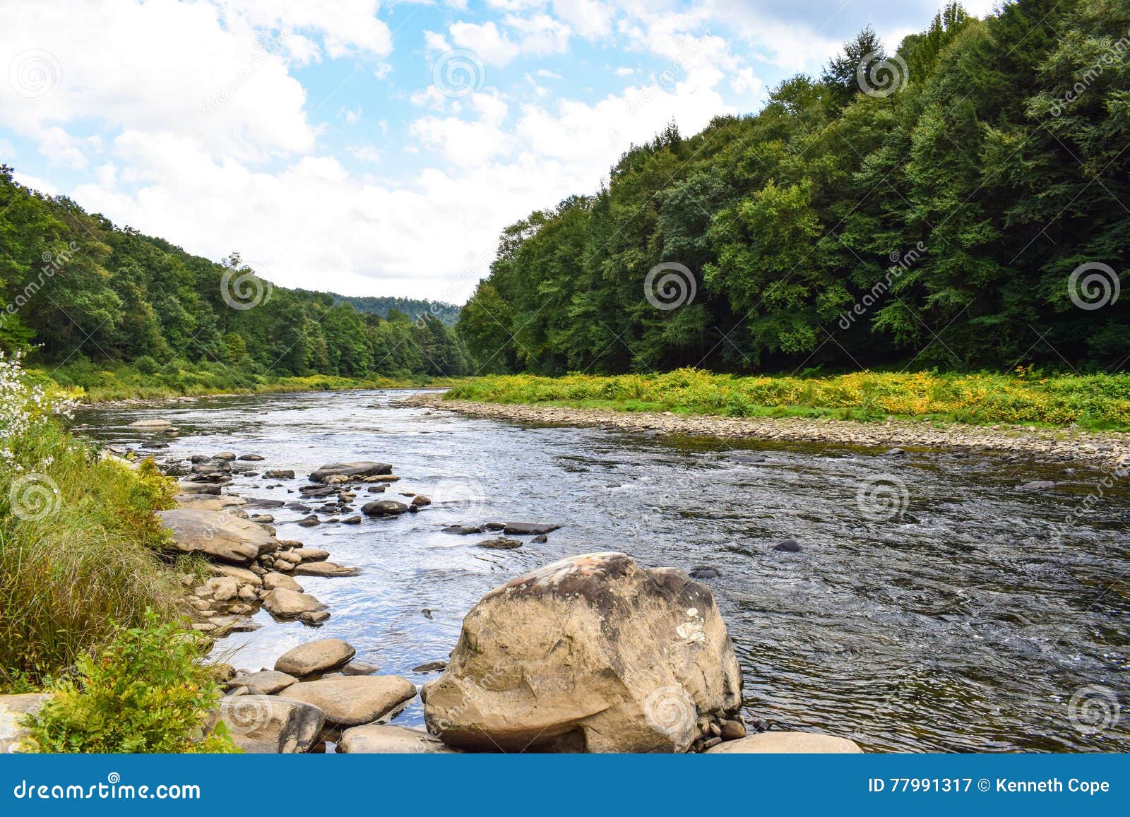 a small river in pennsylvania.
