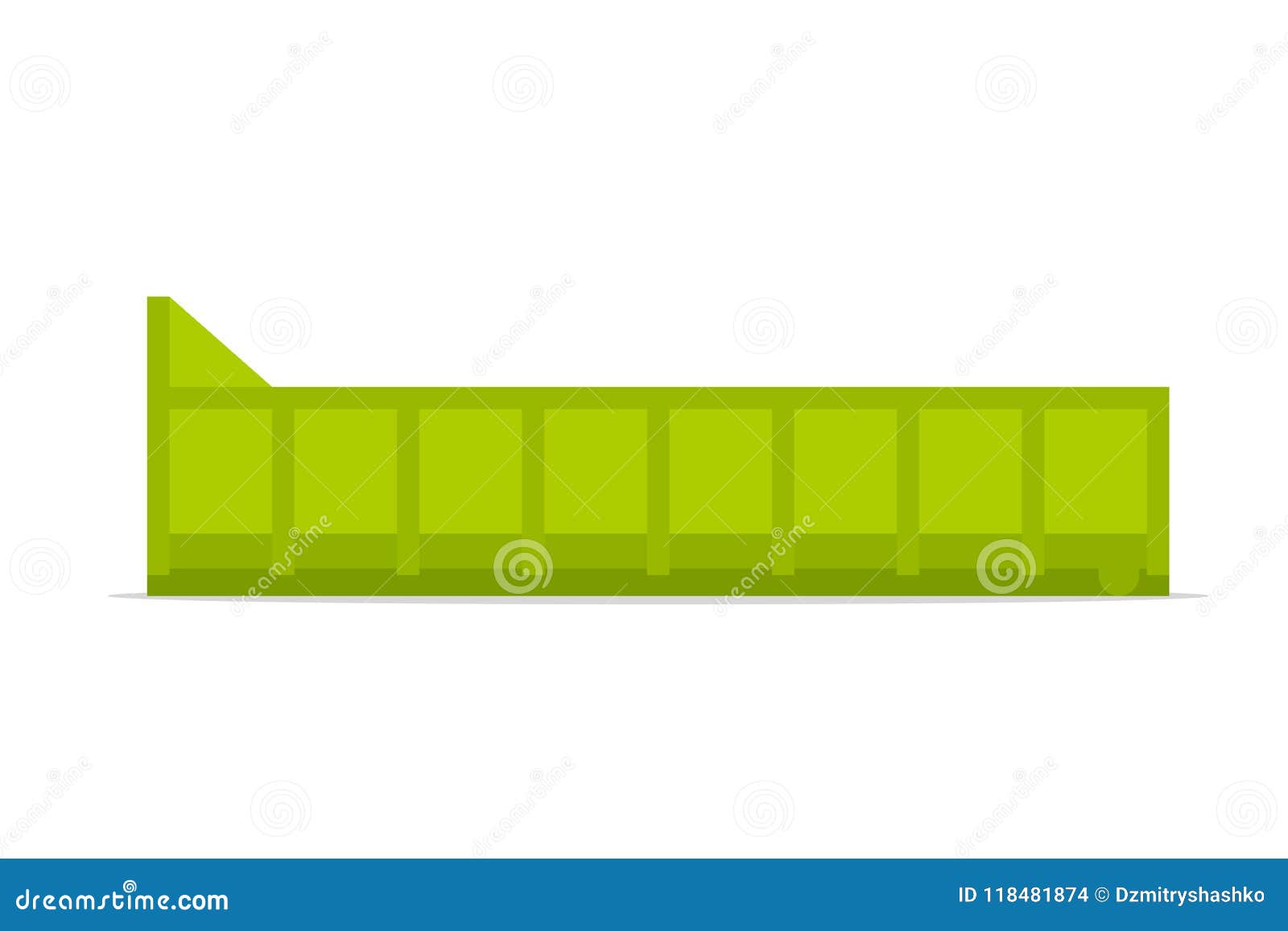 small roll on off skip